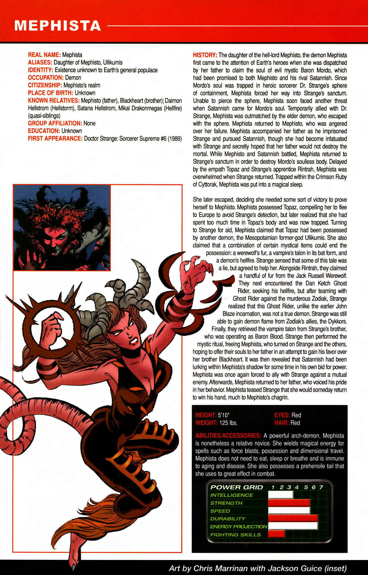 Read online All-New Official Handbook of the Marvel Universe A to Z comic -  Issue #7 - 24