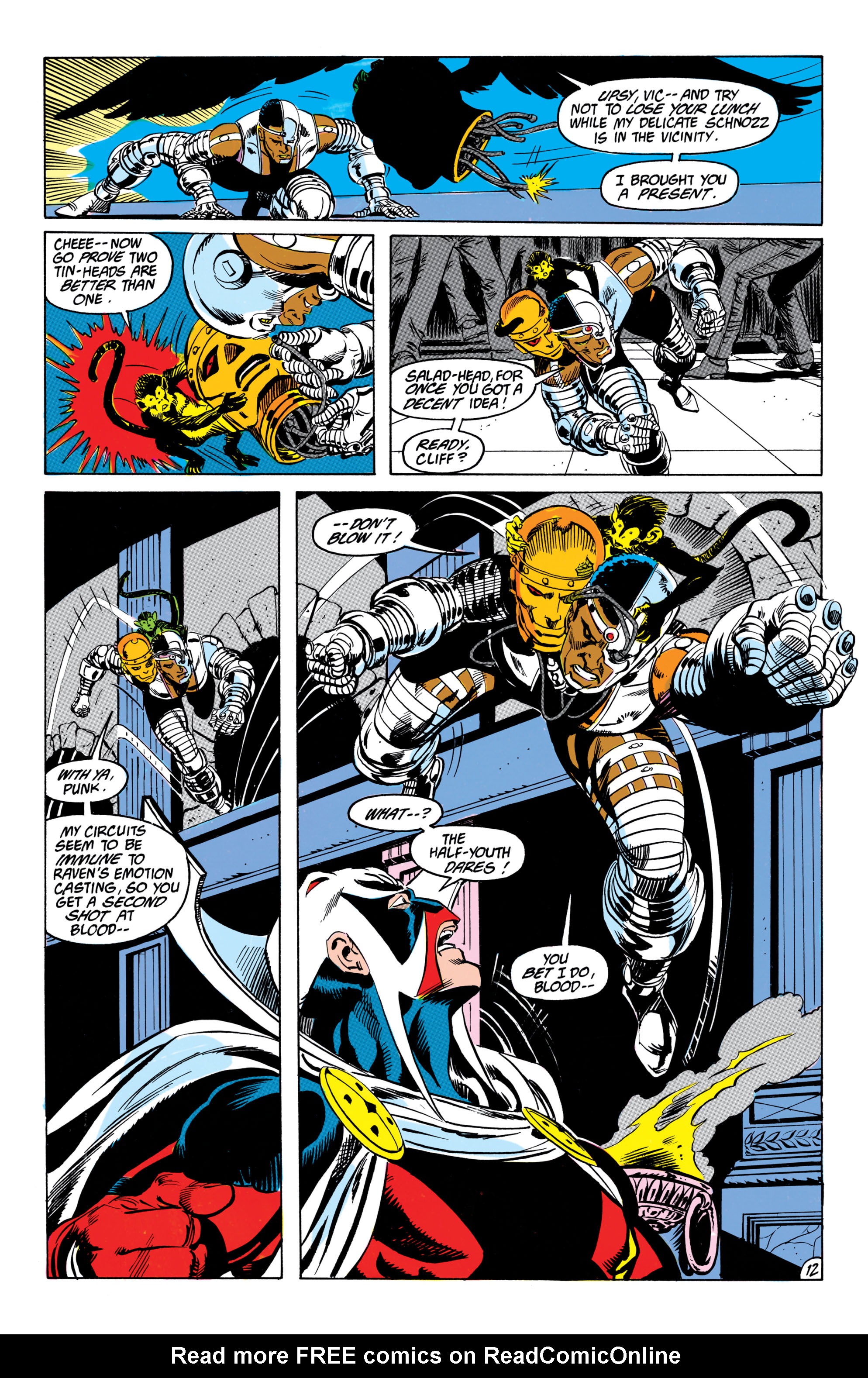 Read online The New Teen Titans (1984) comic -  Issue #31 - 13