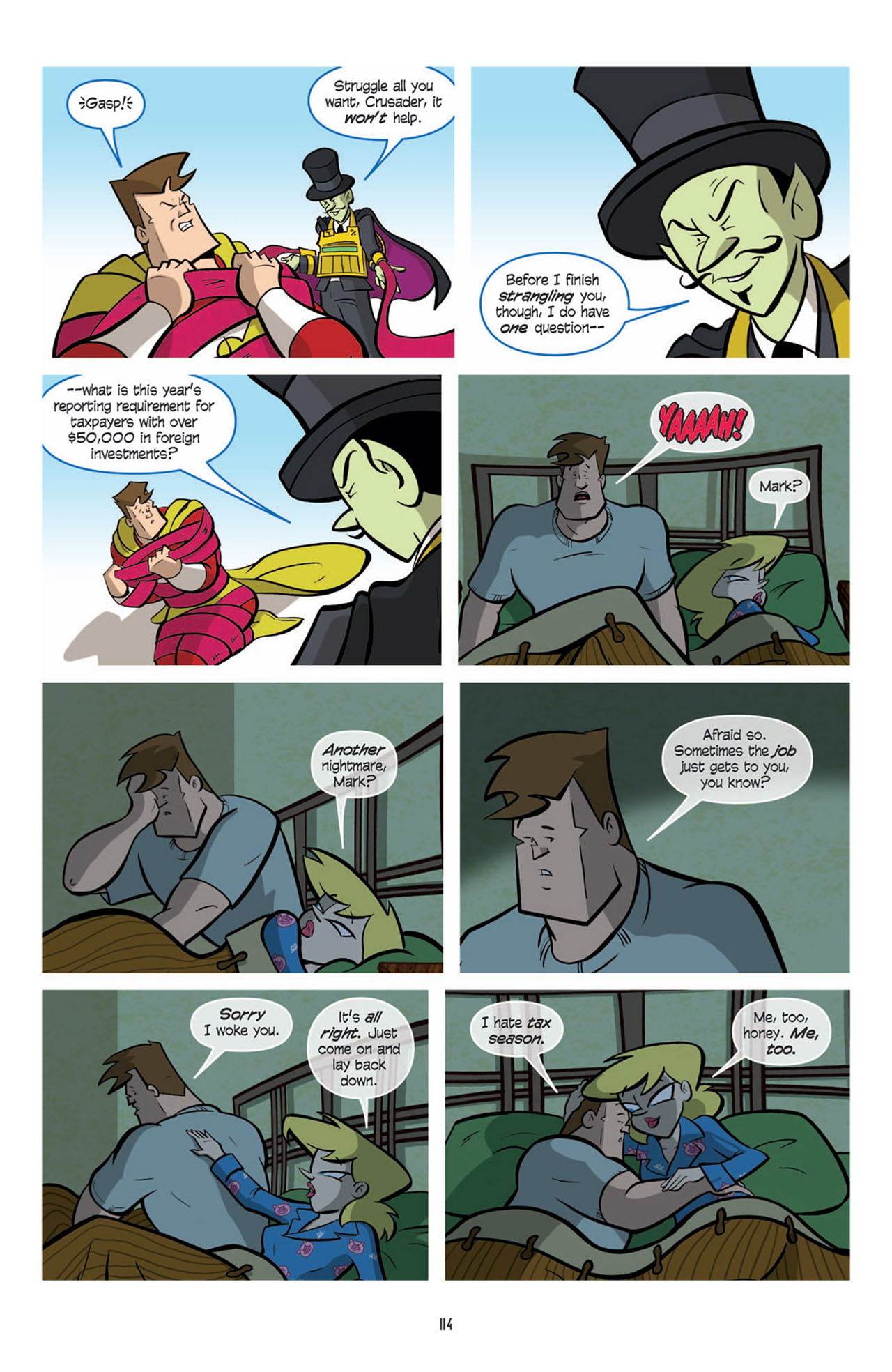 Read online Love and Capes: Ever After comic -  Issue #4 - 5