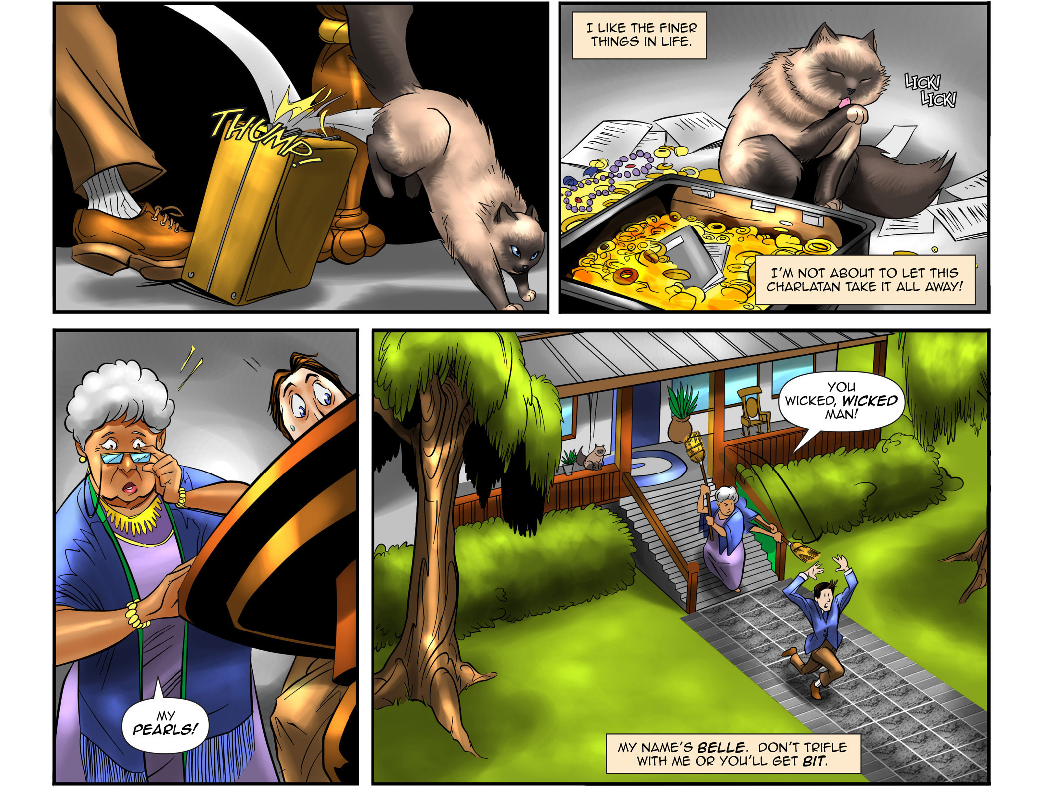 Read online Hero Cats comic -  Issue #1 - 9
