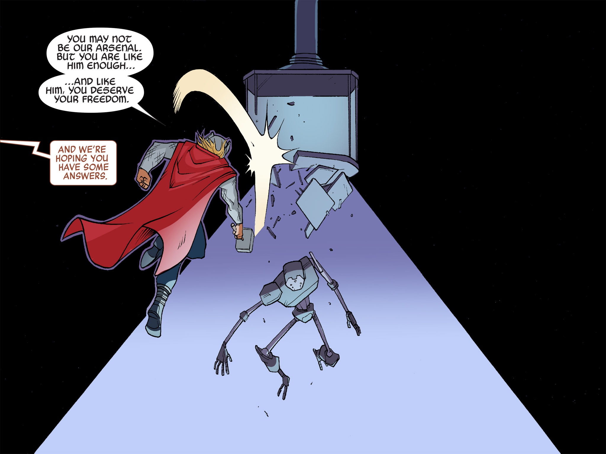 Read online Marvel Universe Avengers Infinite Comic comic -  Issue #4 - 31