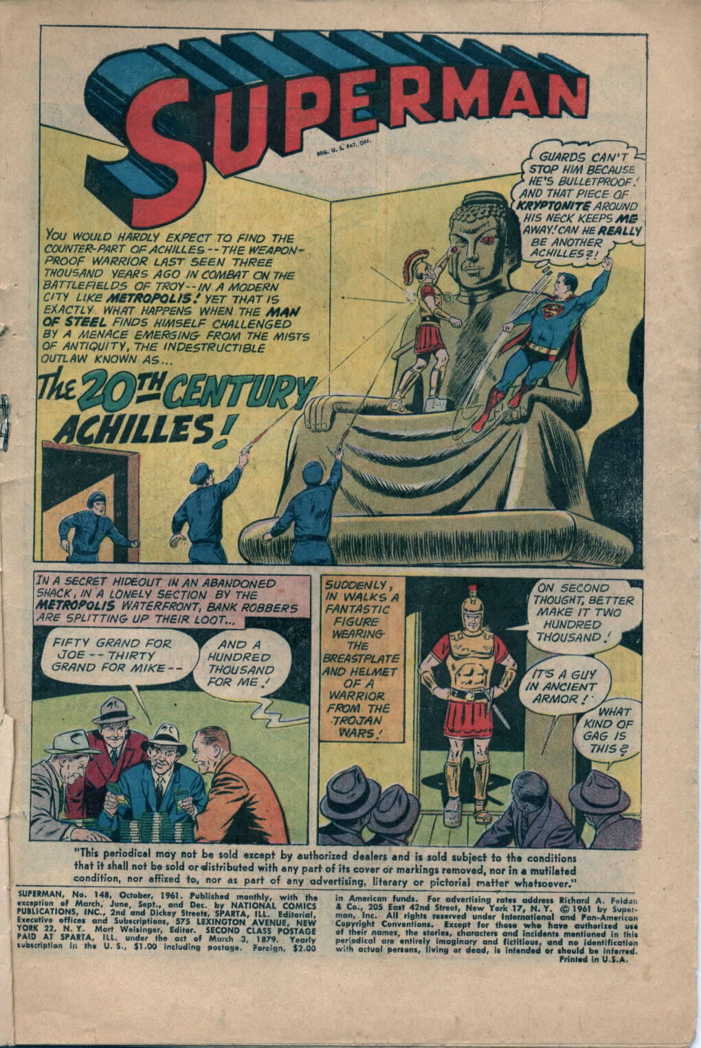 Read online Superman (1939) comic -  Issue #148 - 3