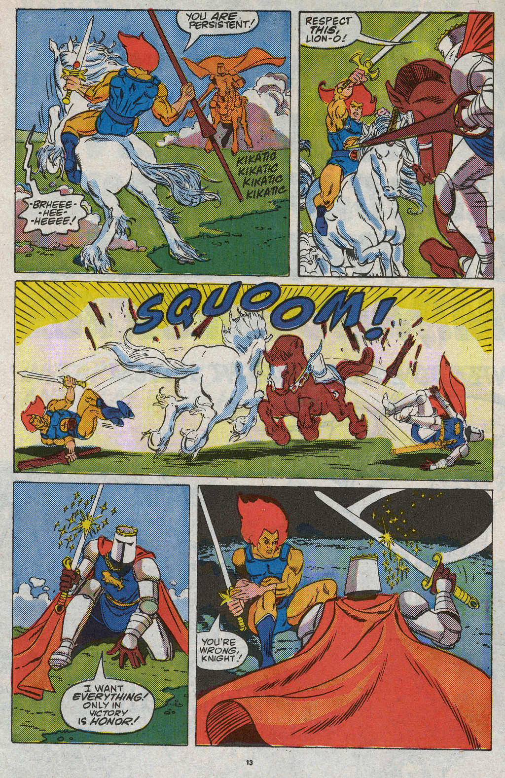 Read online ThunderCats (1985) comic -  Issue #20 - 21