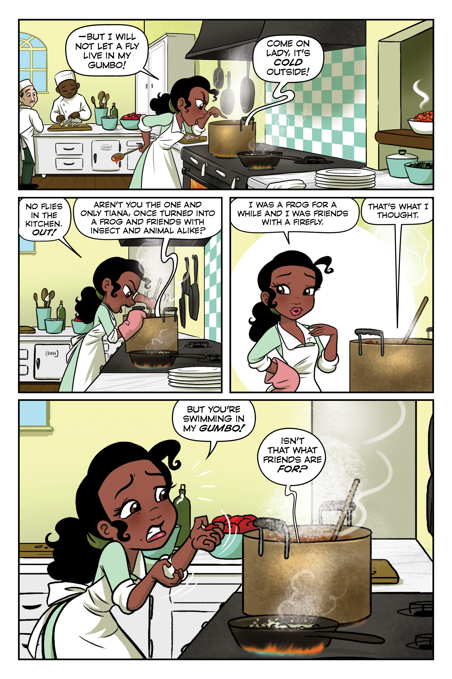 Read online Disney Princess: Friends, Family, Fantastic comic -  Issue # TPB - 80