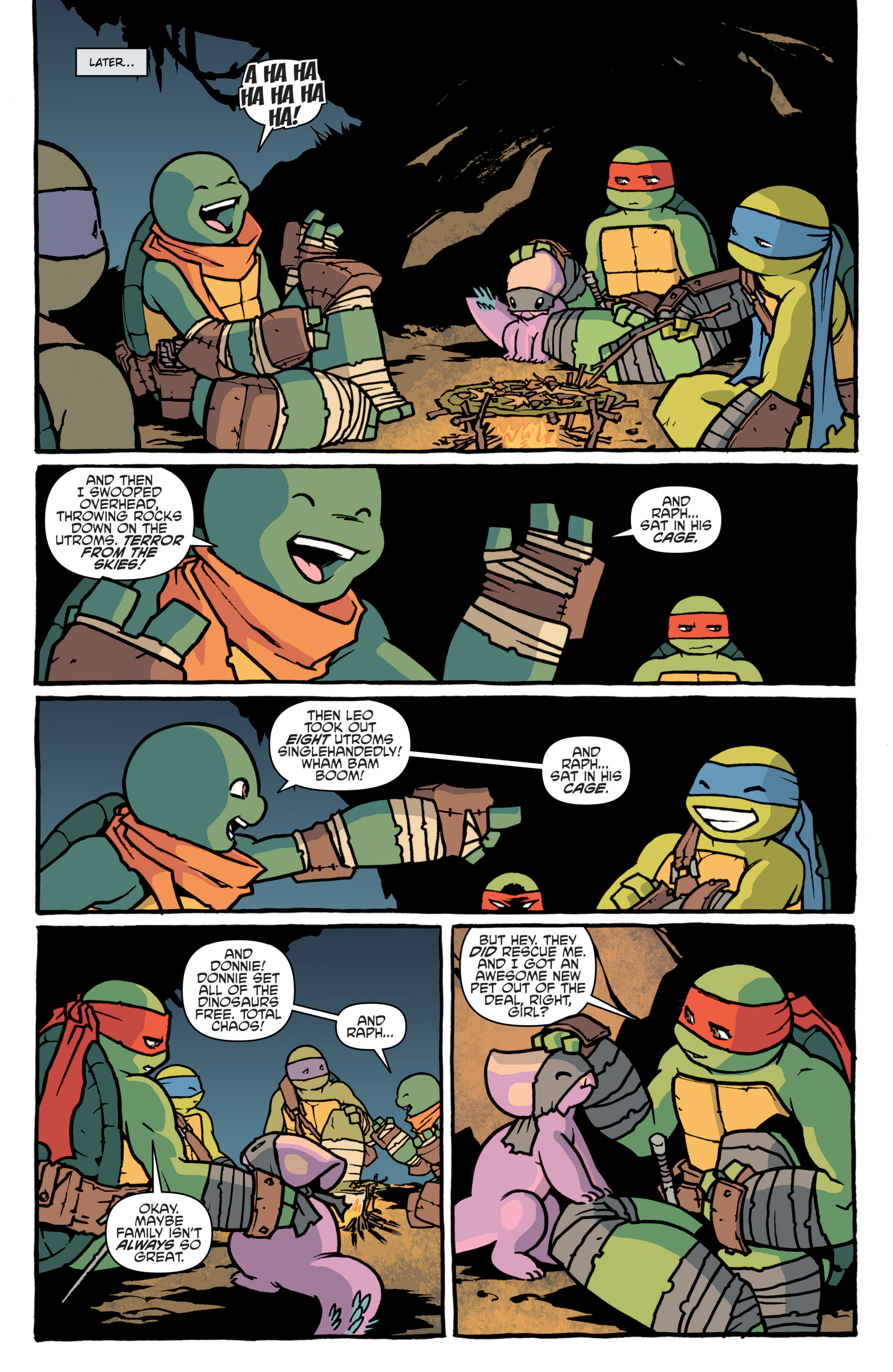 Read online Teenage Mutant Ninja Turtles: Turtles in Time comic -  Issue #1 - 22