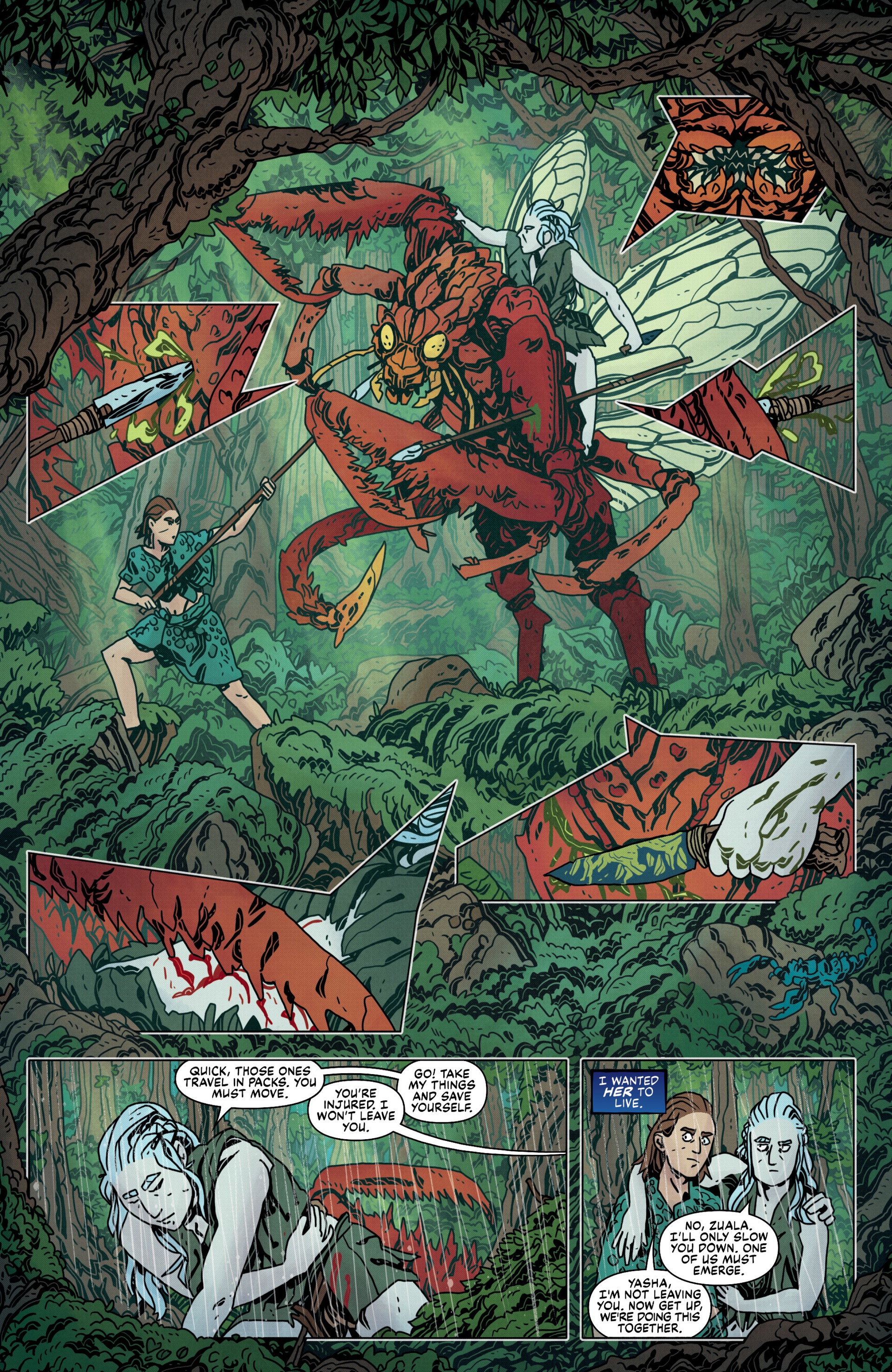 Read online Critical Role: The Mighty Nein Origins - Yasha Nydoorin comic -  Issue # Full - 32