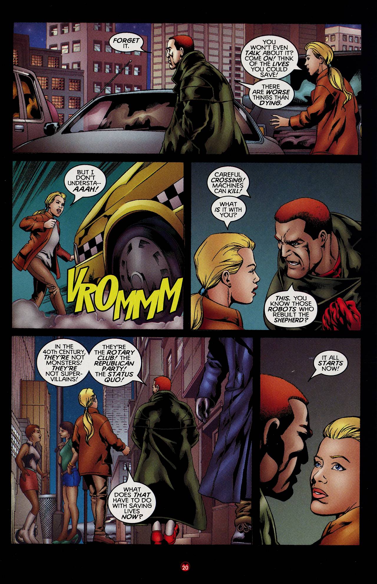 Read online Magnus Robot Fighter (1997) comic -  Issue #6 - 16