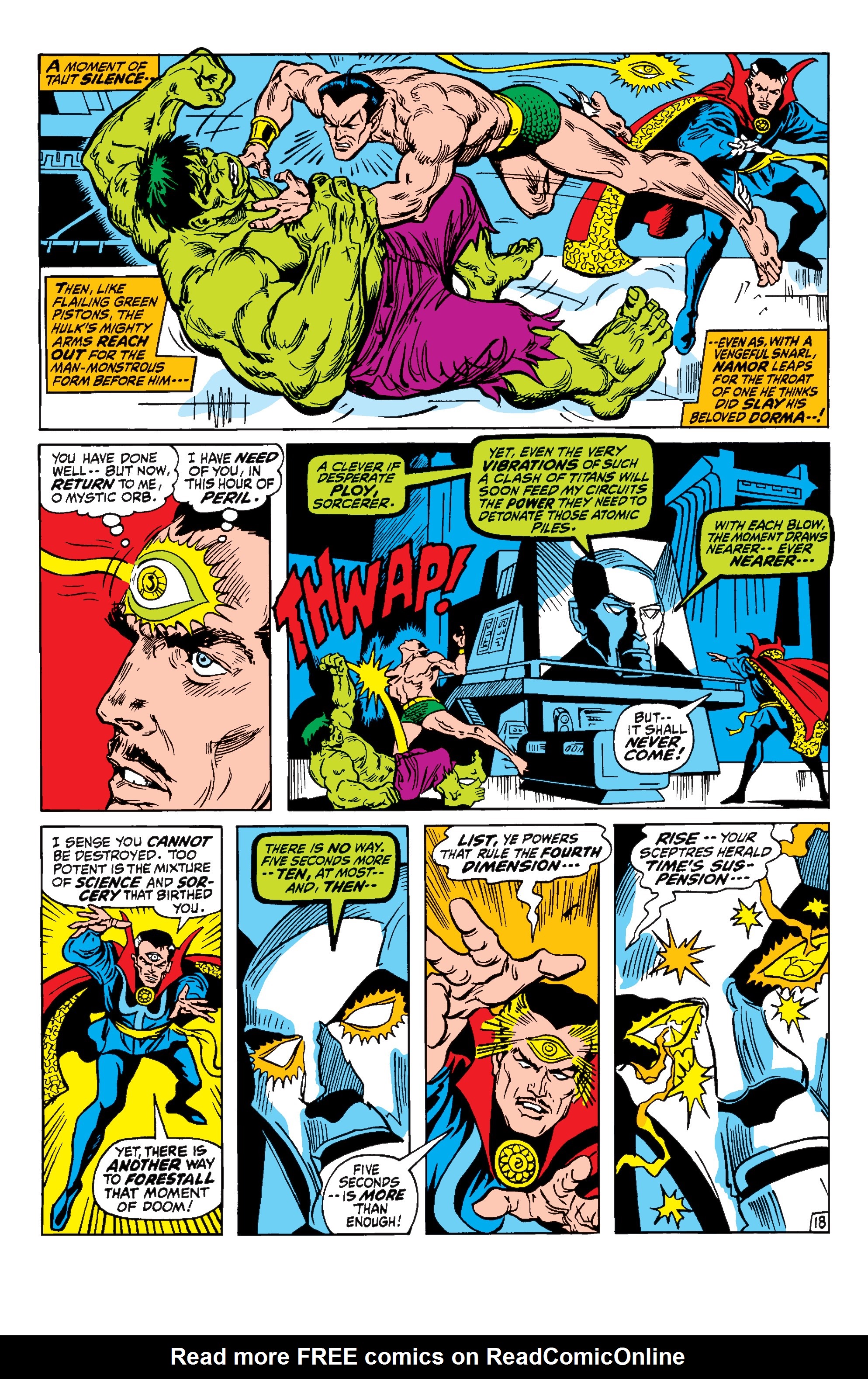 Read online Defenders: Marvel Feature #1: Facsimile Edition comic -  Issue #1: Facsimile Edition Full - 23