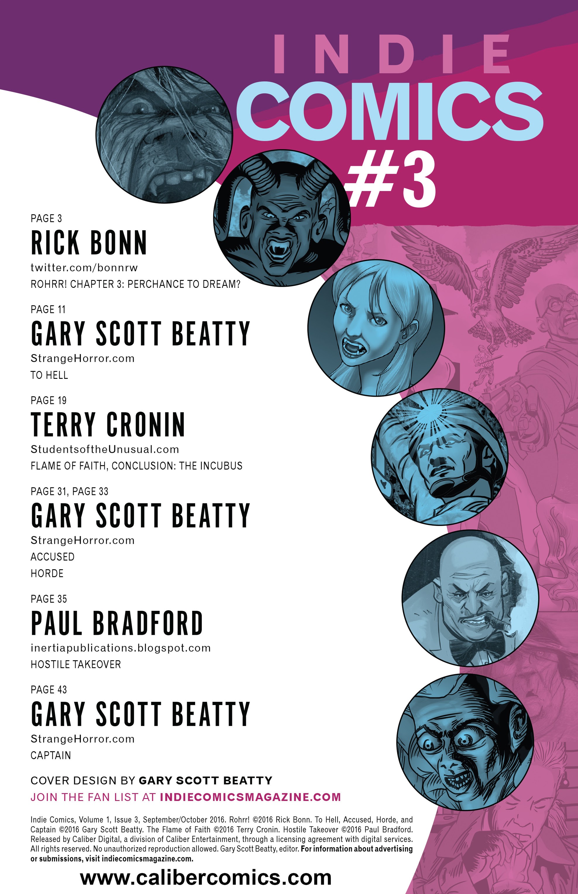 Read online Indie Comics comic -  Issue #3 - 2