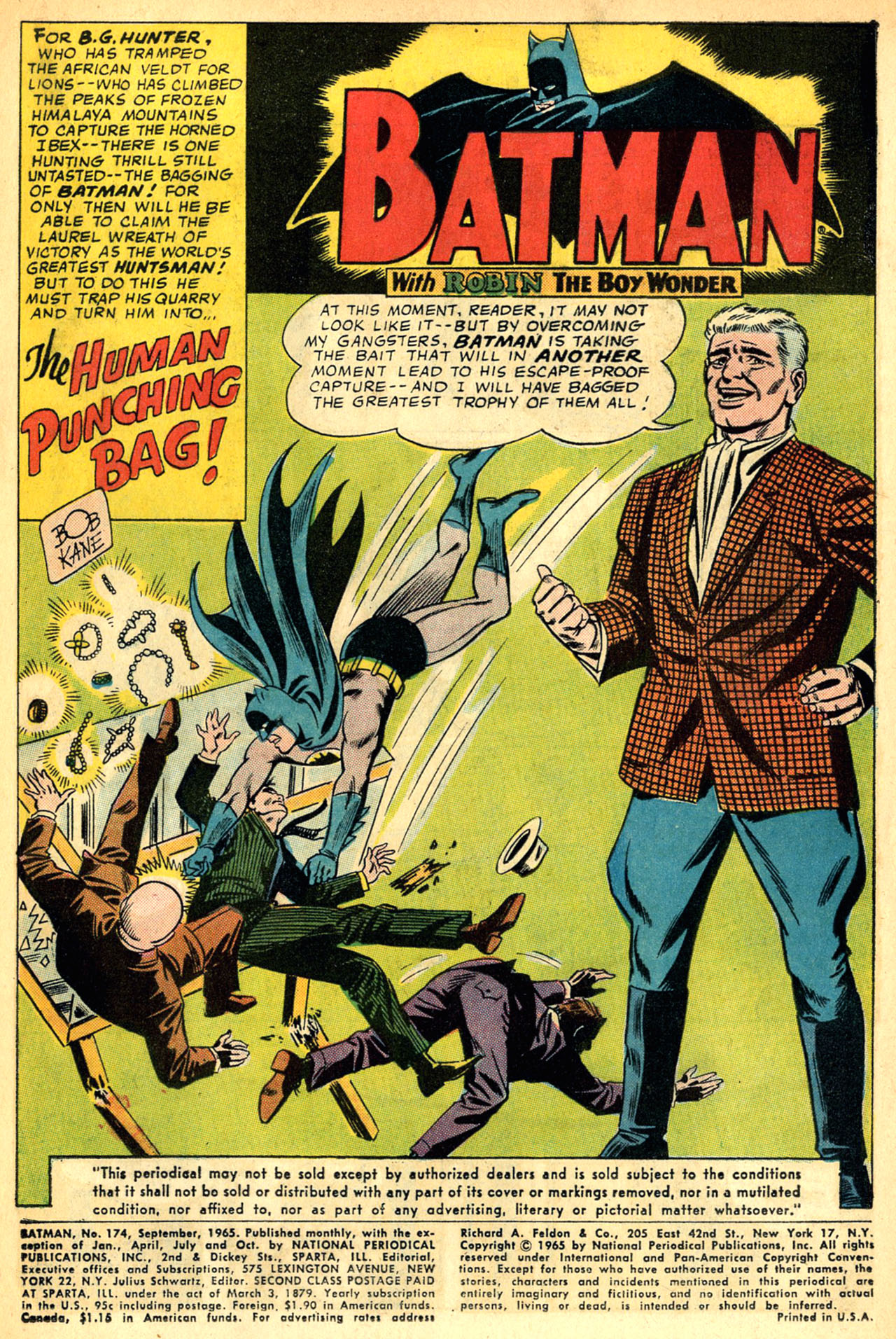 Read online Batman (1940) comic -  Issue #174 - 3