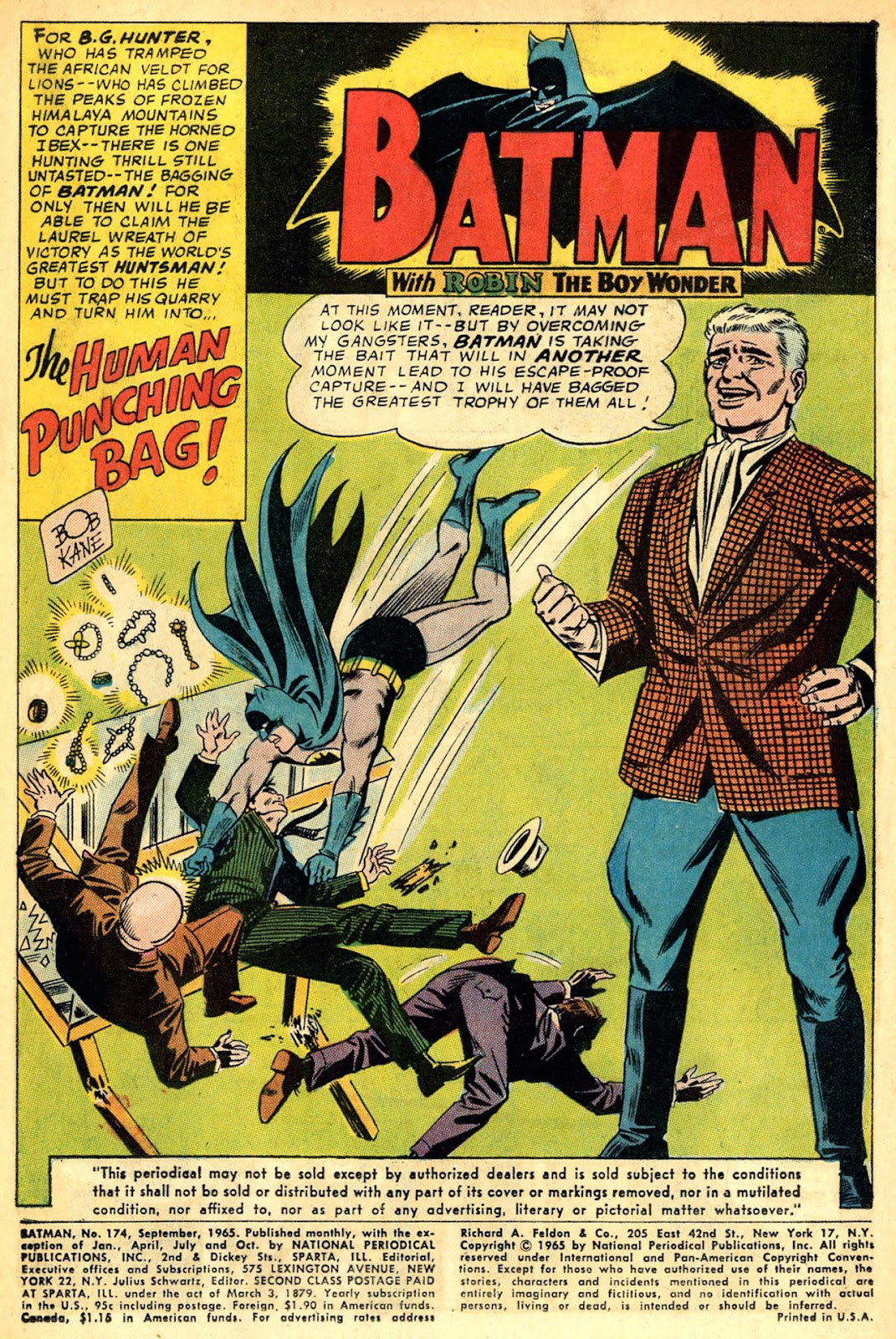 Batman (1940) issue 174 - Page 3