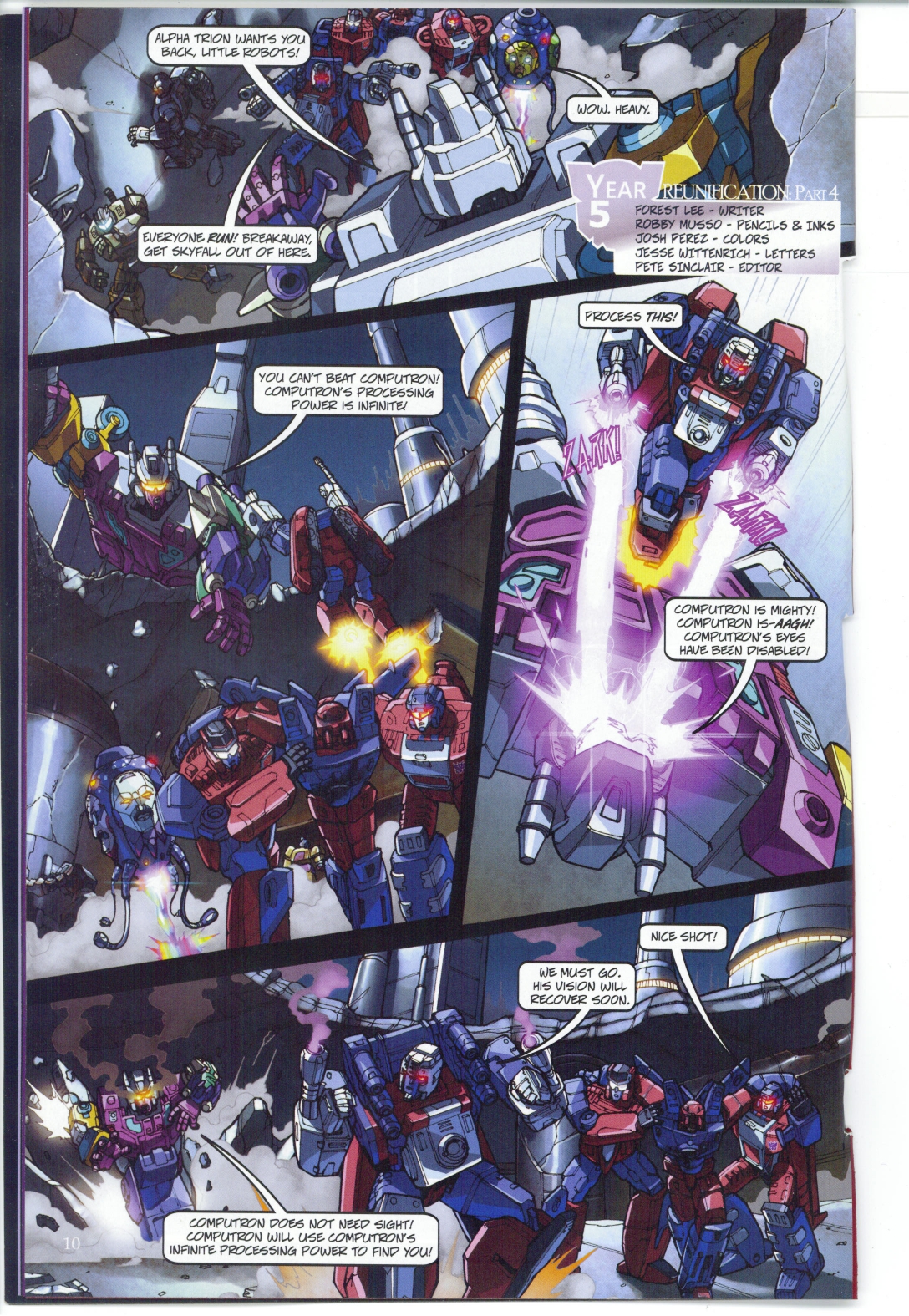 Read online Transformers: Collectors' Club comic -  Issue #28 - 10