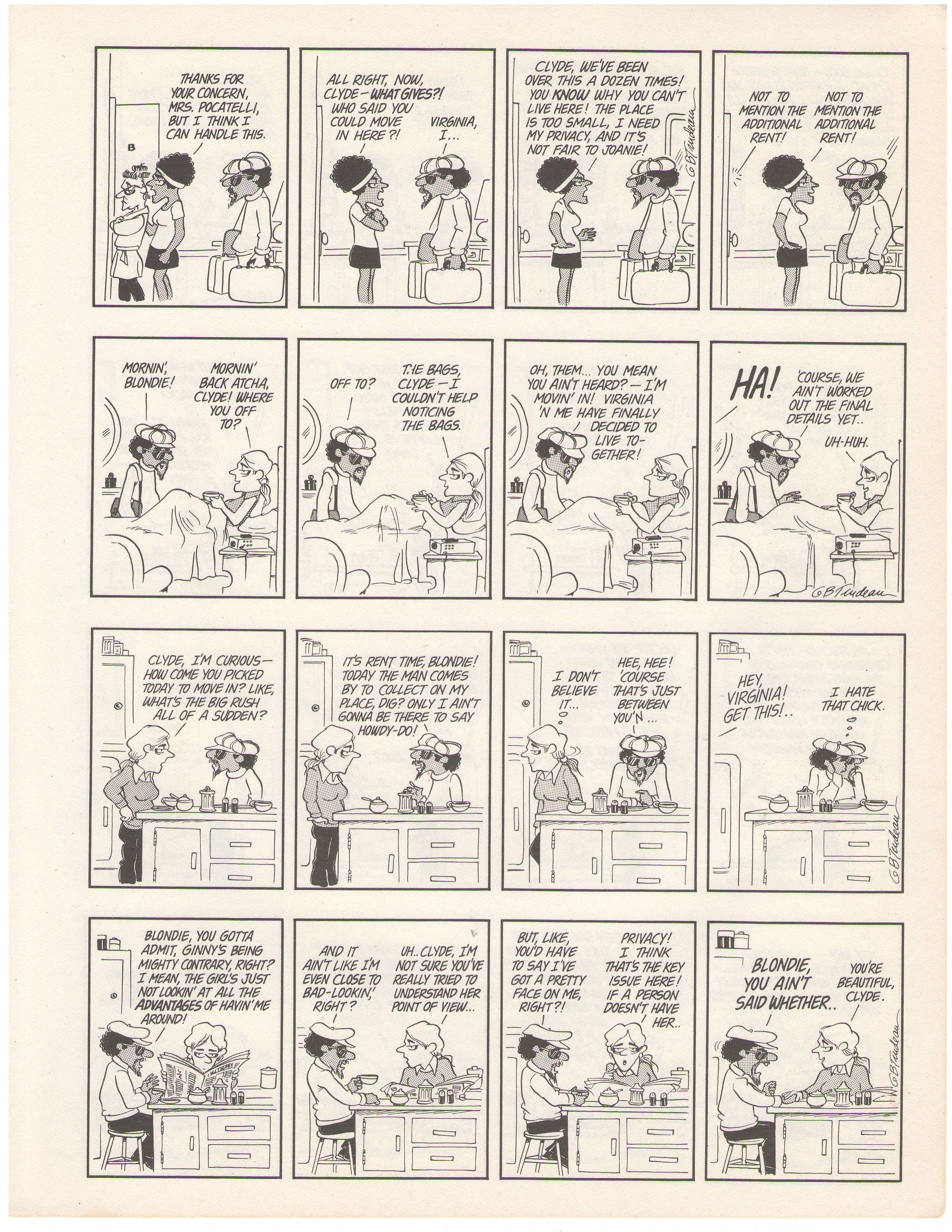 Read online The Doonesbury Chronicles comic -  Issue # TPB (Part 2) - 96