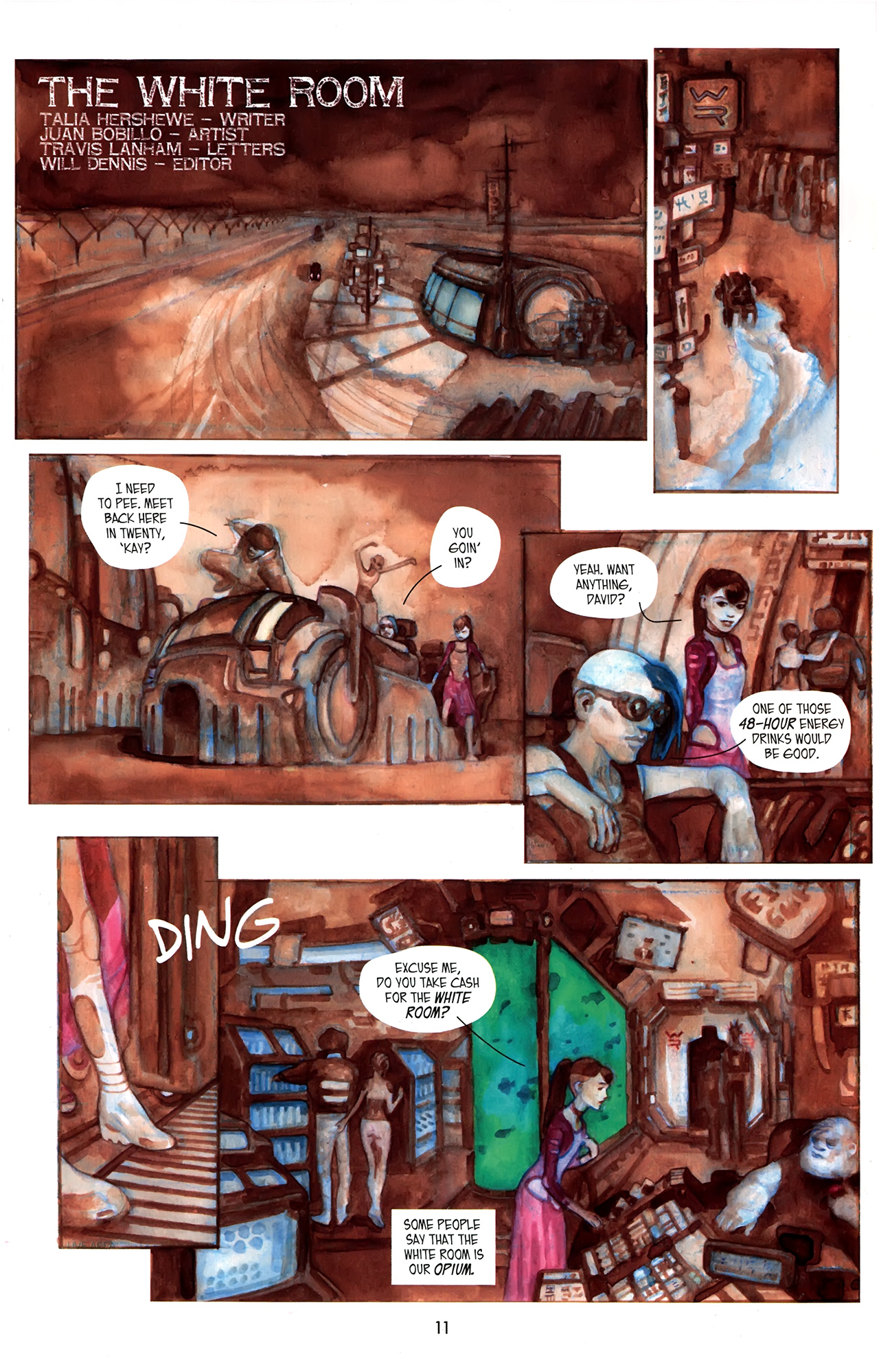 Read online Strange Adventures (2011) comic -  Issue # Full - 12