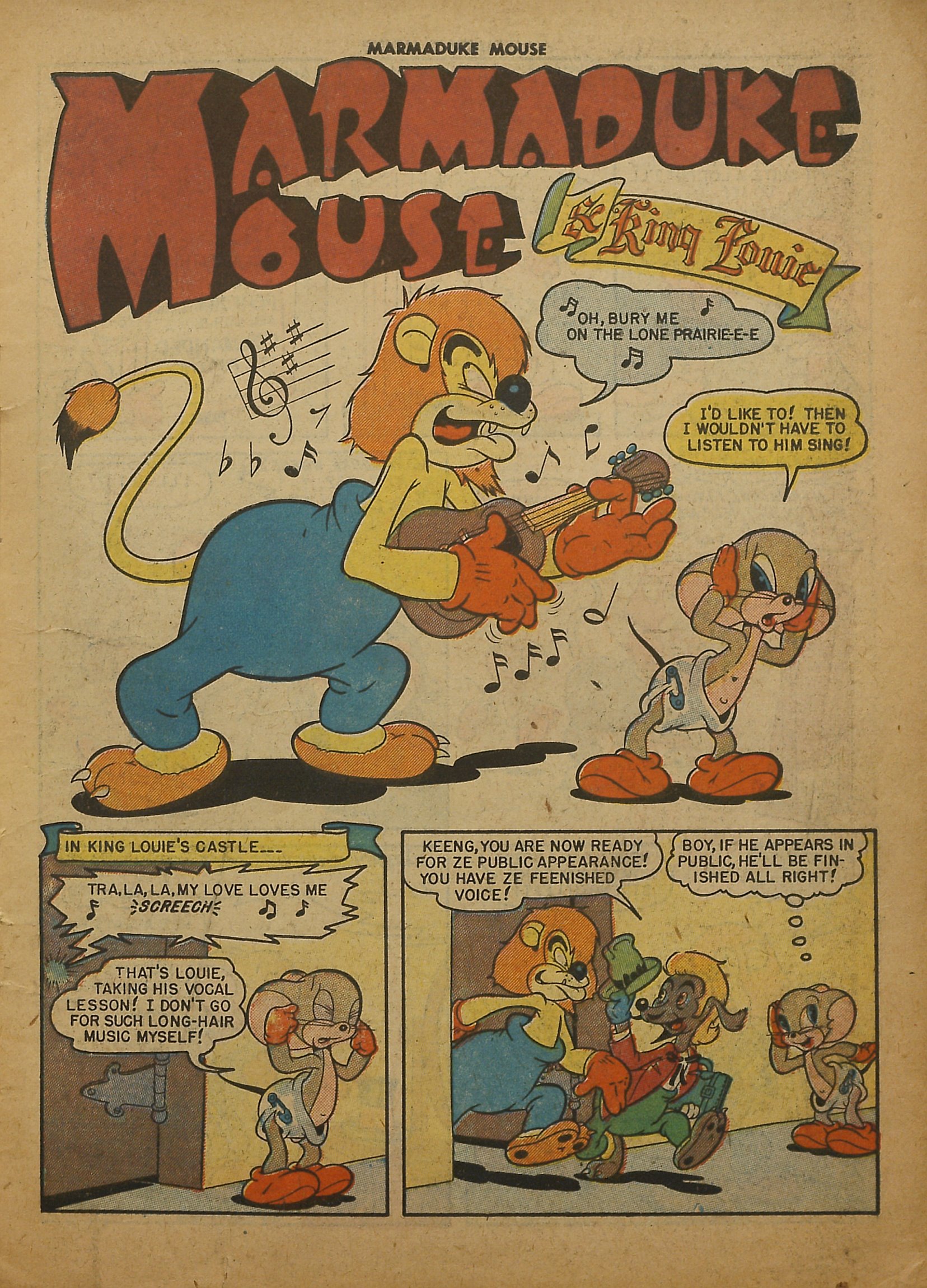 Read online Marmaduke Mouse comic -  Issue #18 - 3