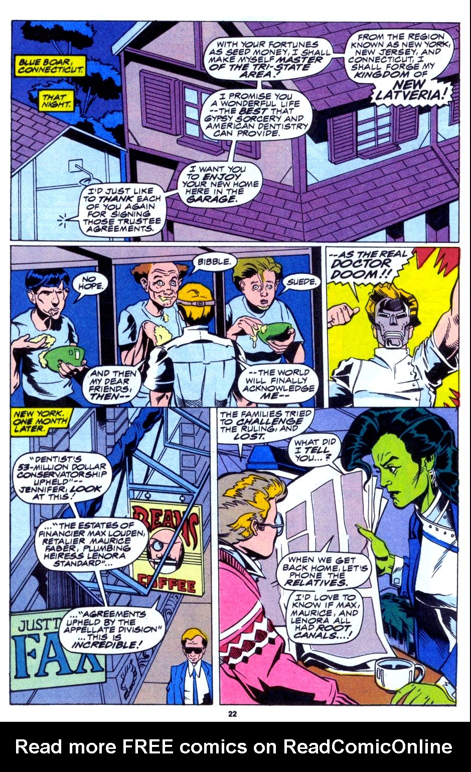 Read online The Sensational She-Hulk comic -  Issue #18 - 18