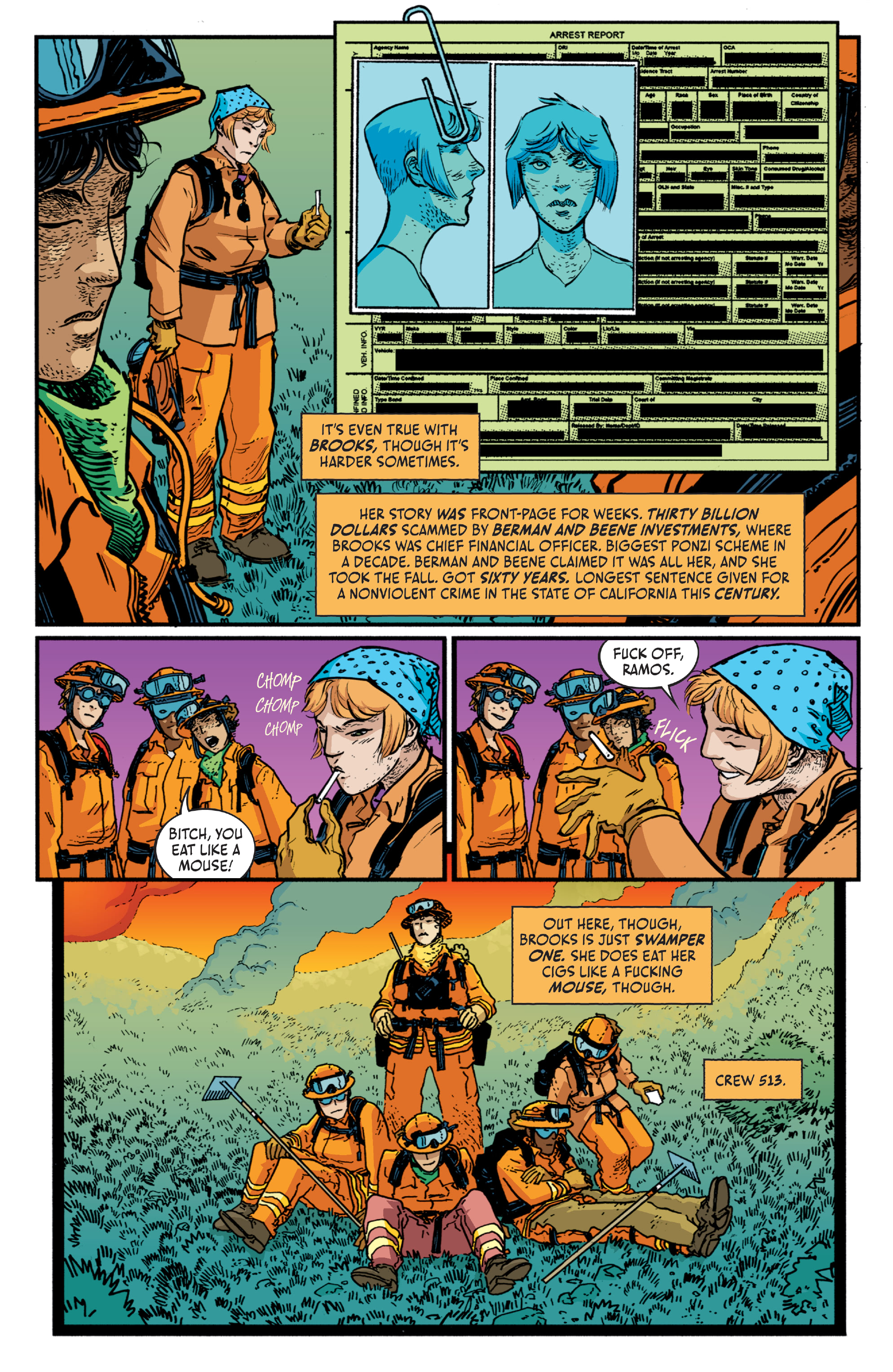 Read online Dark Spaces: Wildfire comic -  Issue #1 - 11