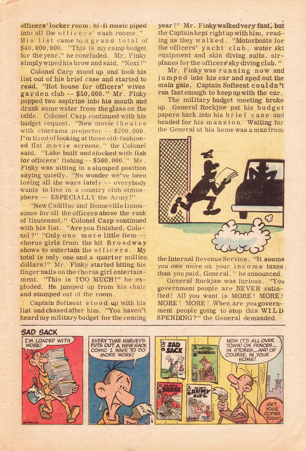 Read online Sad Sack comic -  Issue #167 - 27