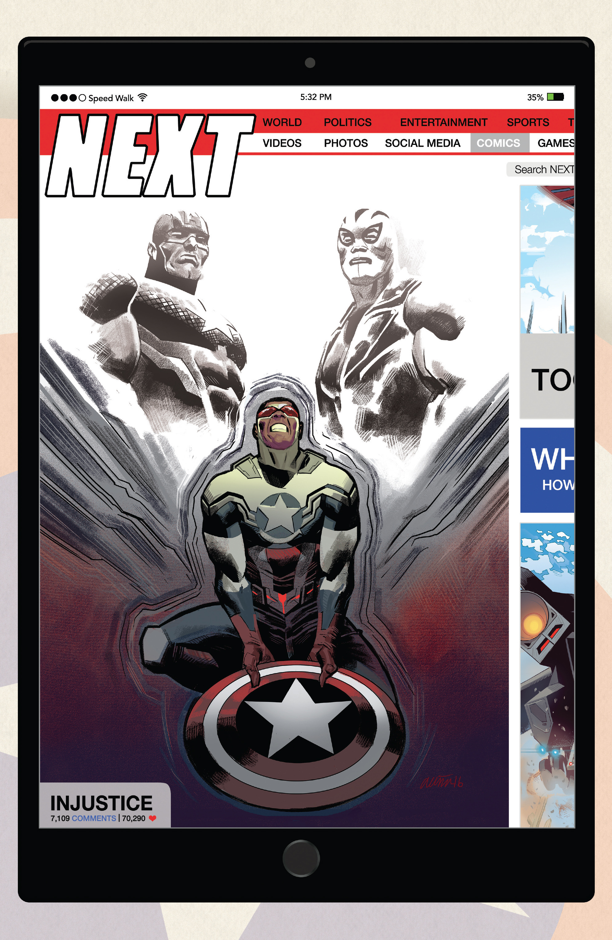 Read online Captain America: Sam Wilson comic -  Issue #17 - 27
