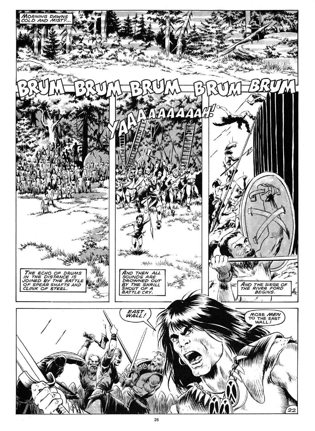 Read online The Savage Sword Of Conan comic -  Issue #163 - 27