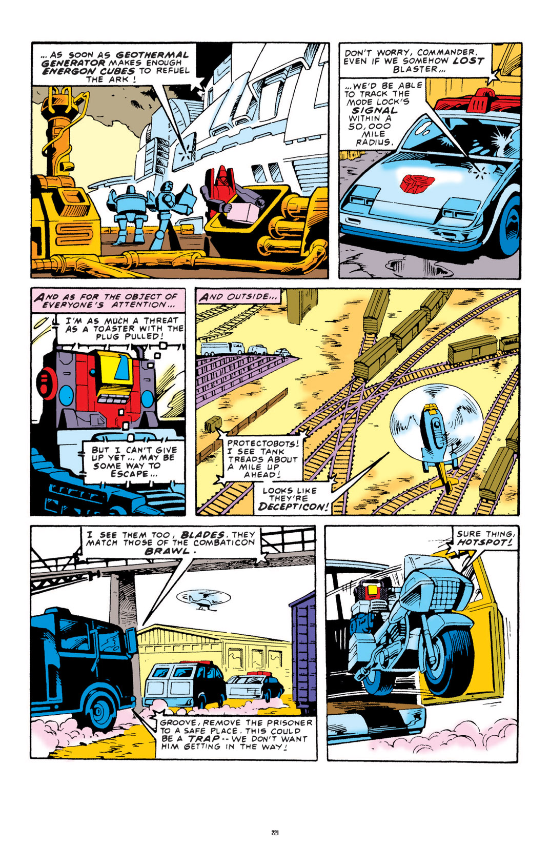 Read online The Transformers Classics comic -  Issue # TPB 3 - 222