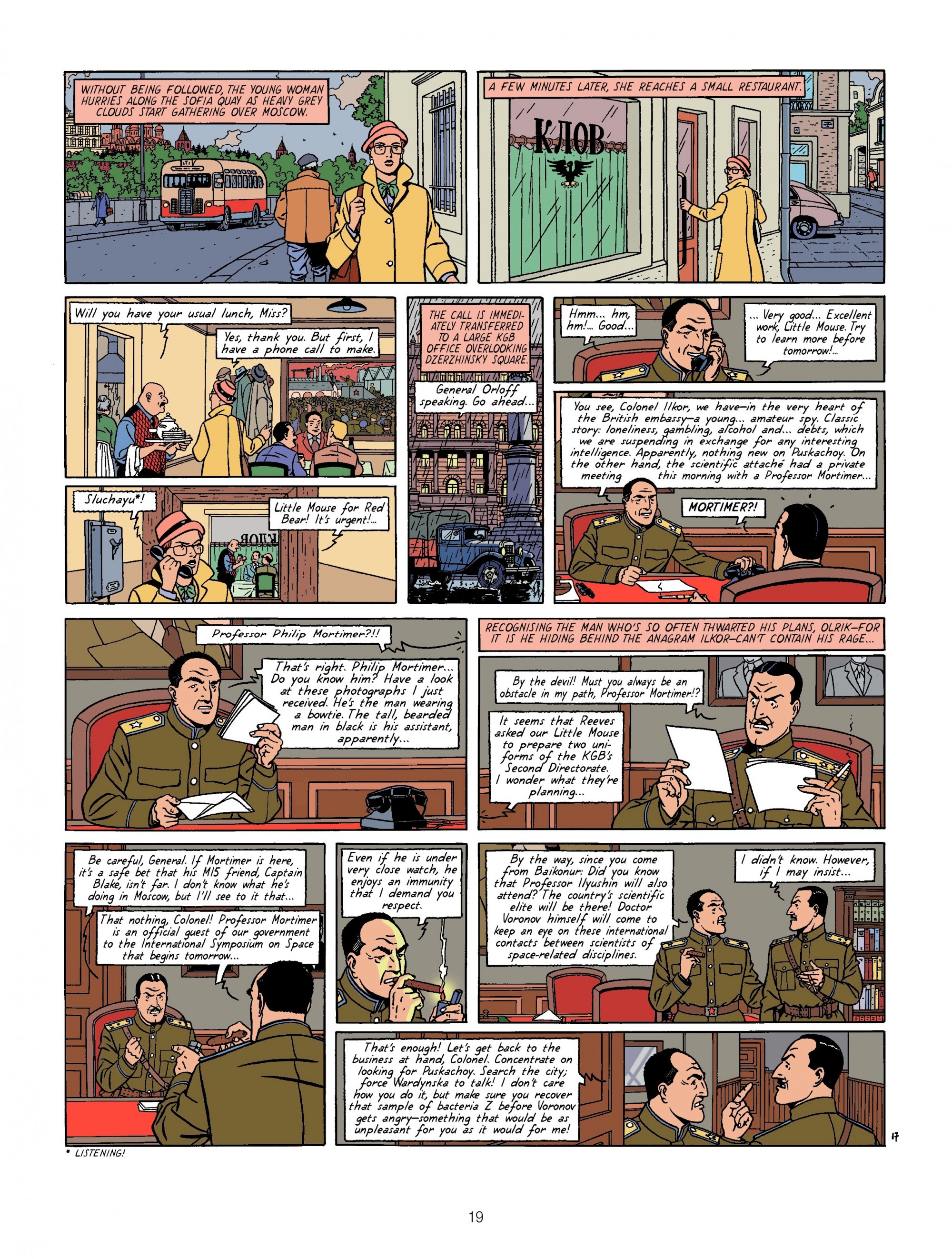 Read online Blake & Mortimer comic -  Issue #8 - 19