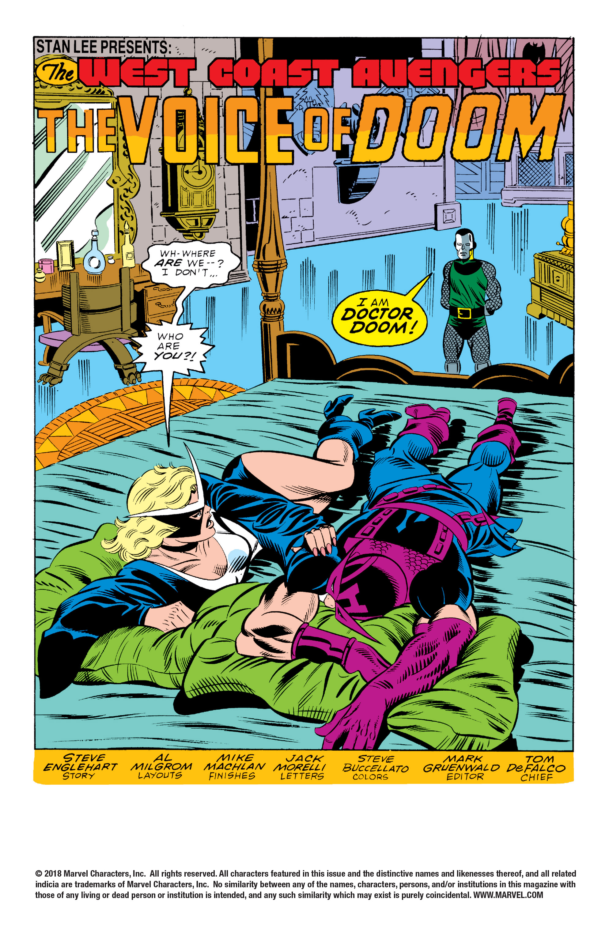 Read online West Coast Avengers (1985) comic -  Issue #35 - 2