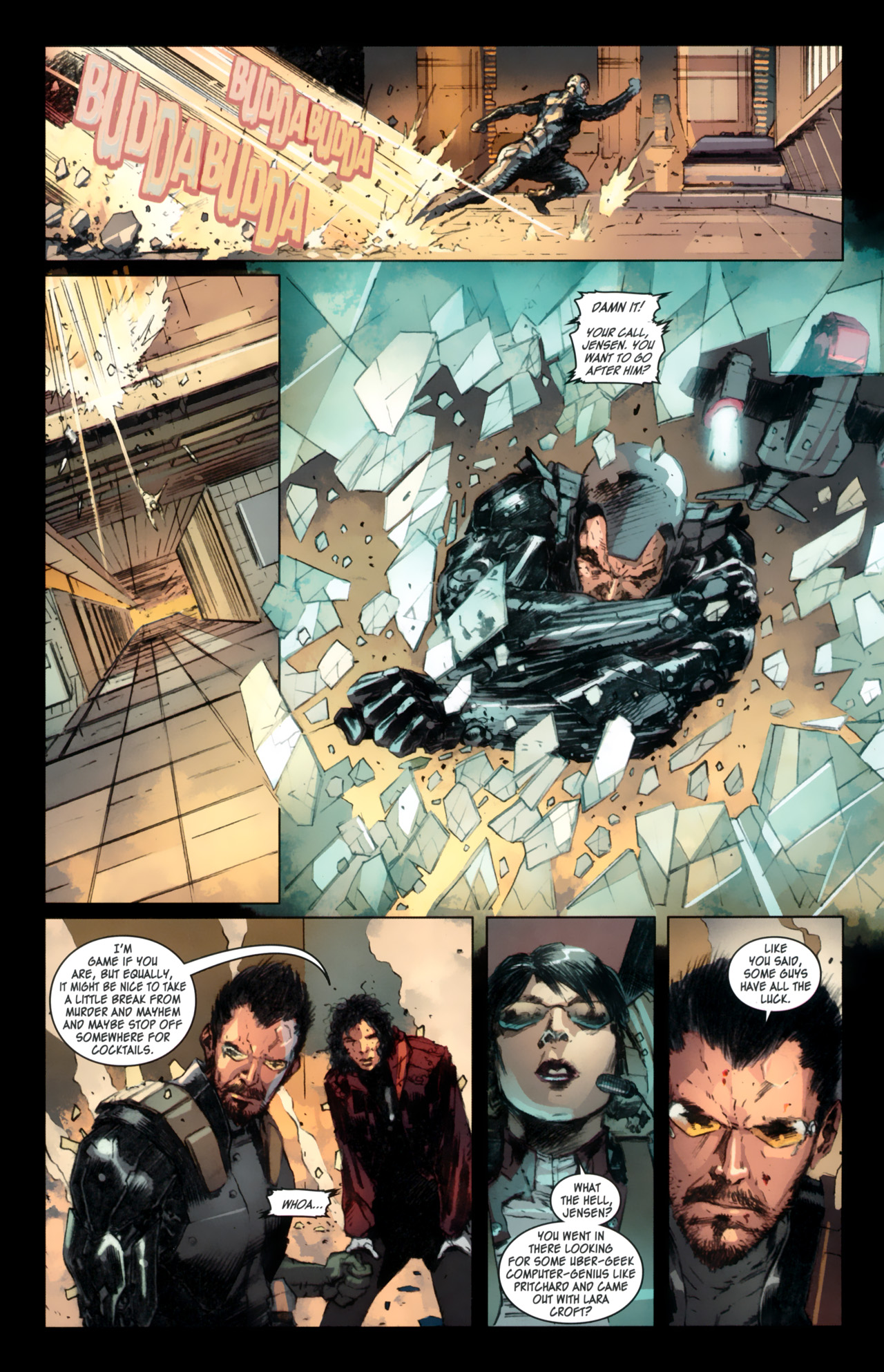 Read online Deus Ex comic -  Issue #3 - 15