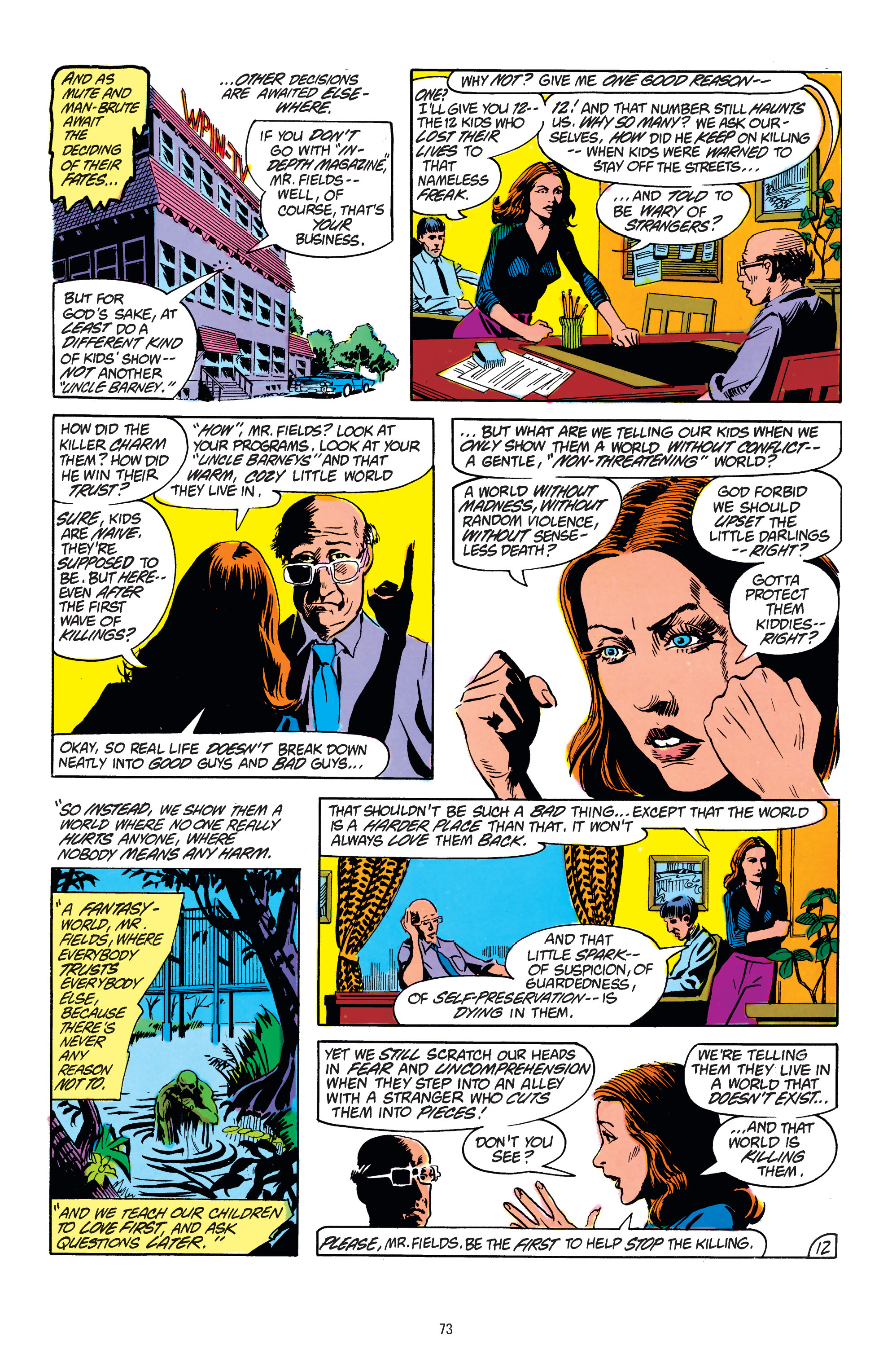 Read online Swamp Thing: The Bronze Age comic -  Issue # TPB 3 (Part 1) - 71