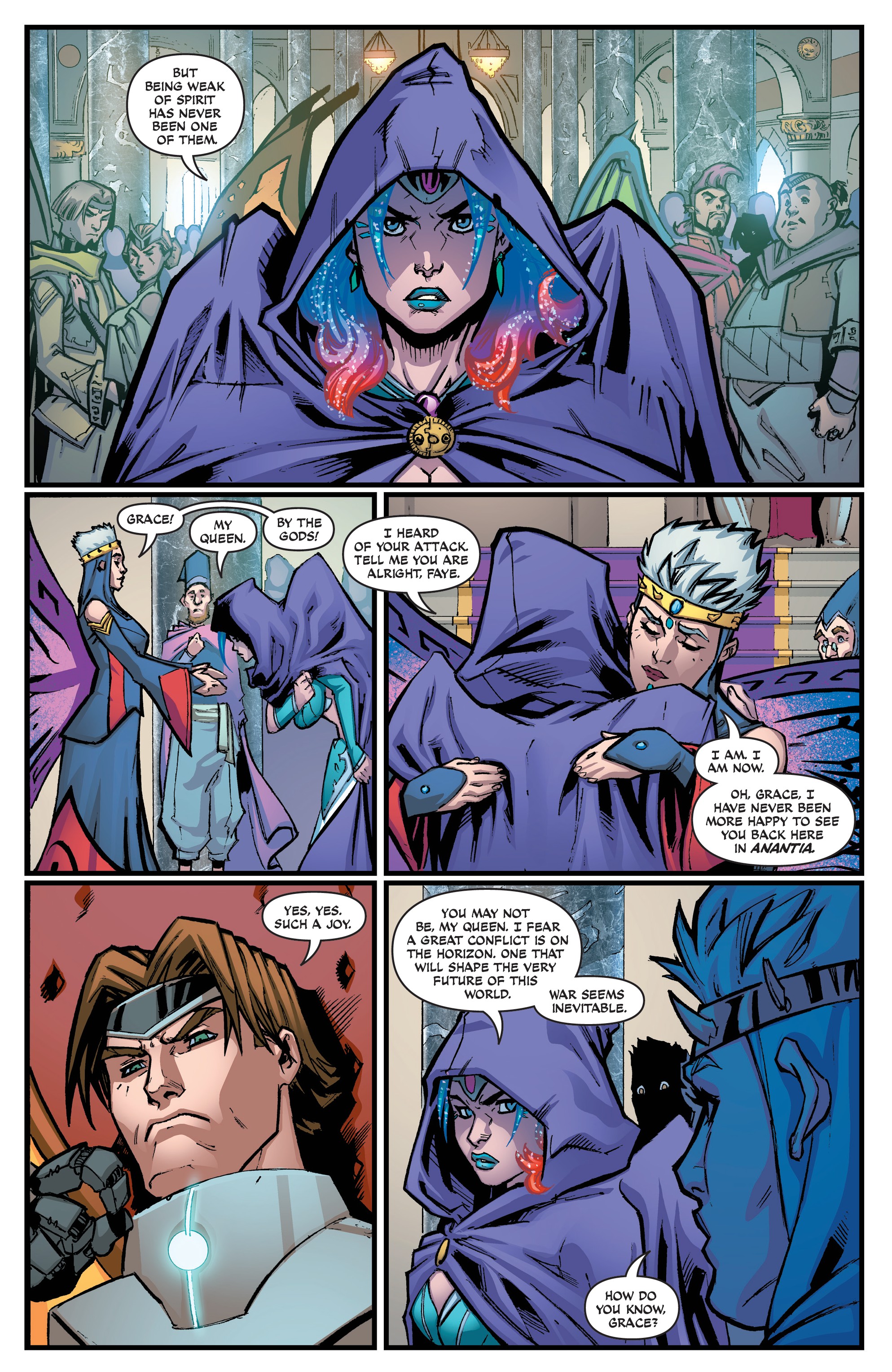 Read online Soulfire Vol. 7 comic -  Issue #8 - 22