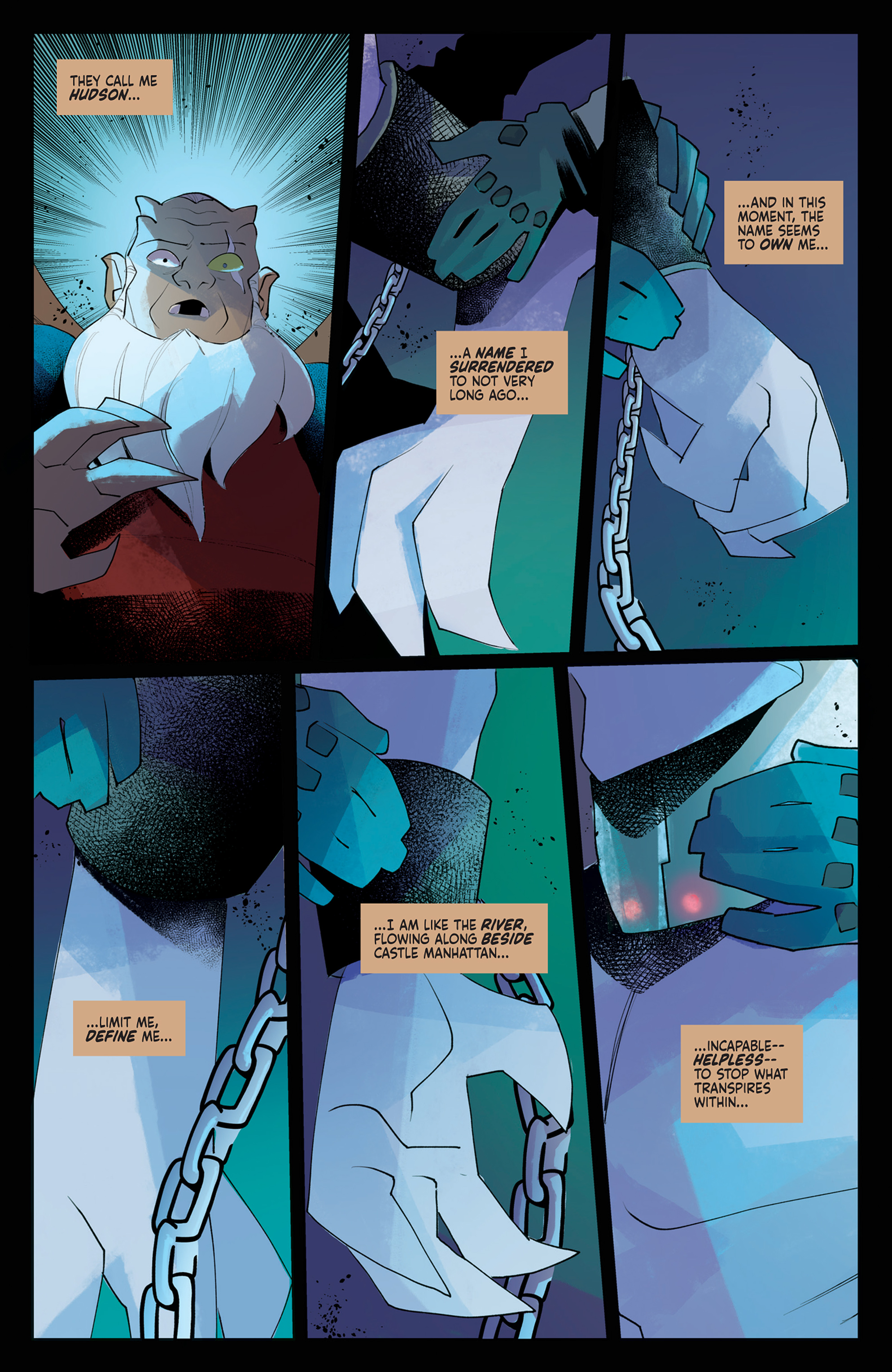 Read online Gargoyles (2022) comic -  Issue #5 - 8