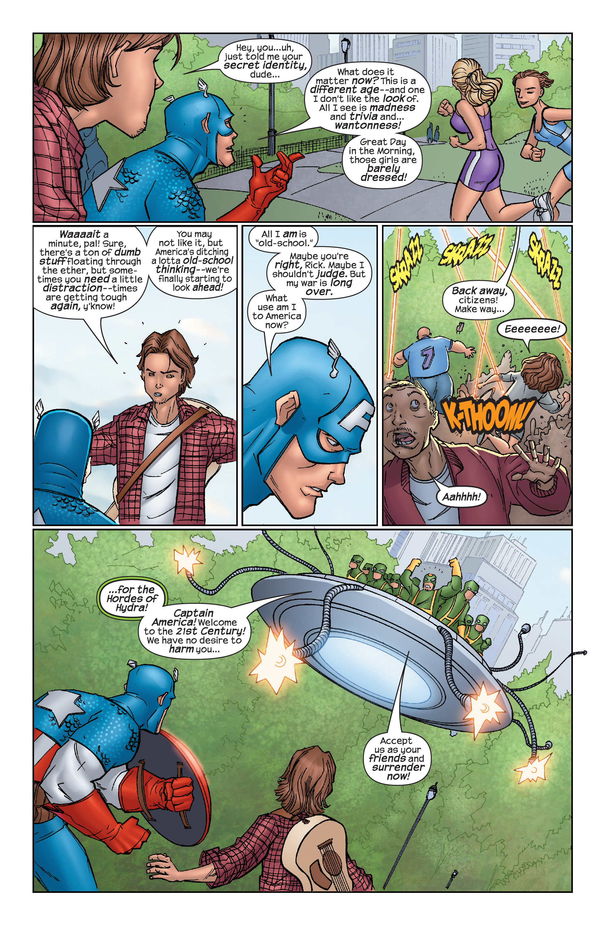 Read online Marvel Action Classics comic -  Issue # Captain America - 22