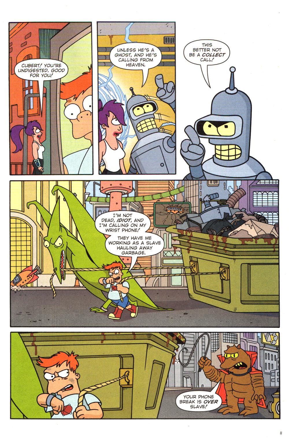 Read online Futurama Comics comic -  Issue #17 - 12