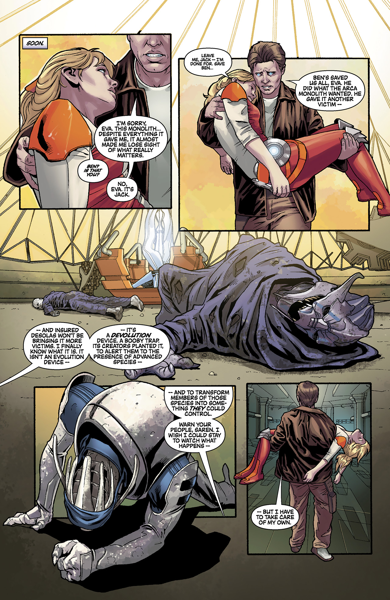 Read online Mass Effect: Evolution comic -  Issue #4 - 21