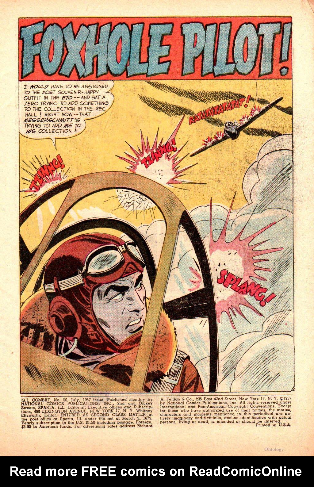 Read online G.I. Combat (1952) comic -  Issue #50 - 3