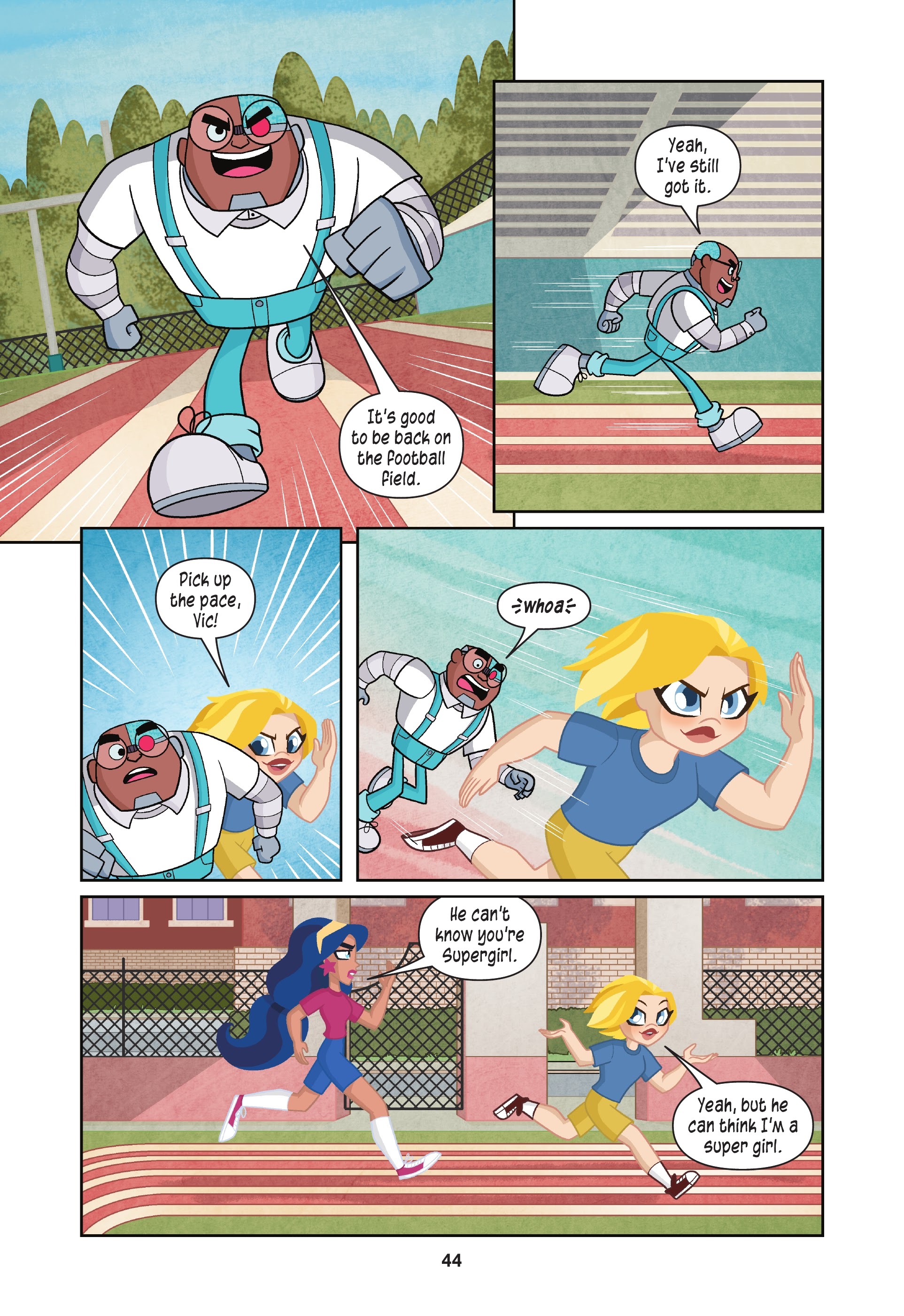 Read online Teen Titans Go!/DC Super Hero Girls: Exchange Students comic -  Issue # TPB (Part 1) - 43