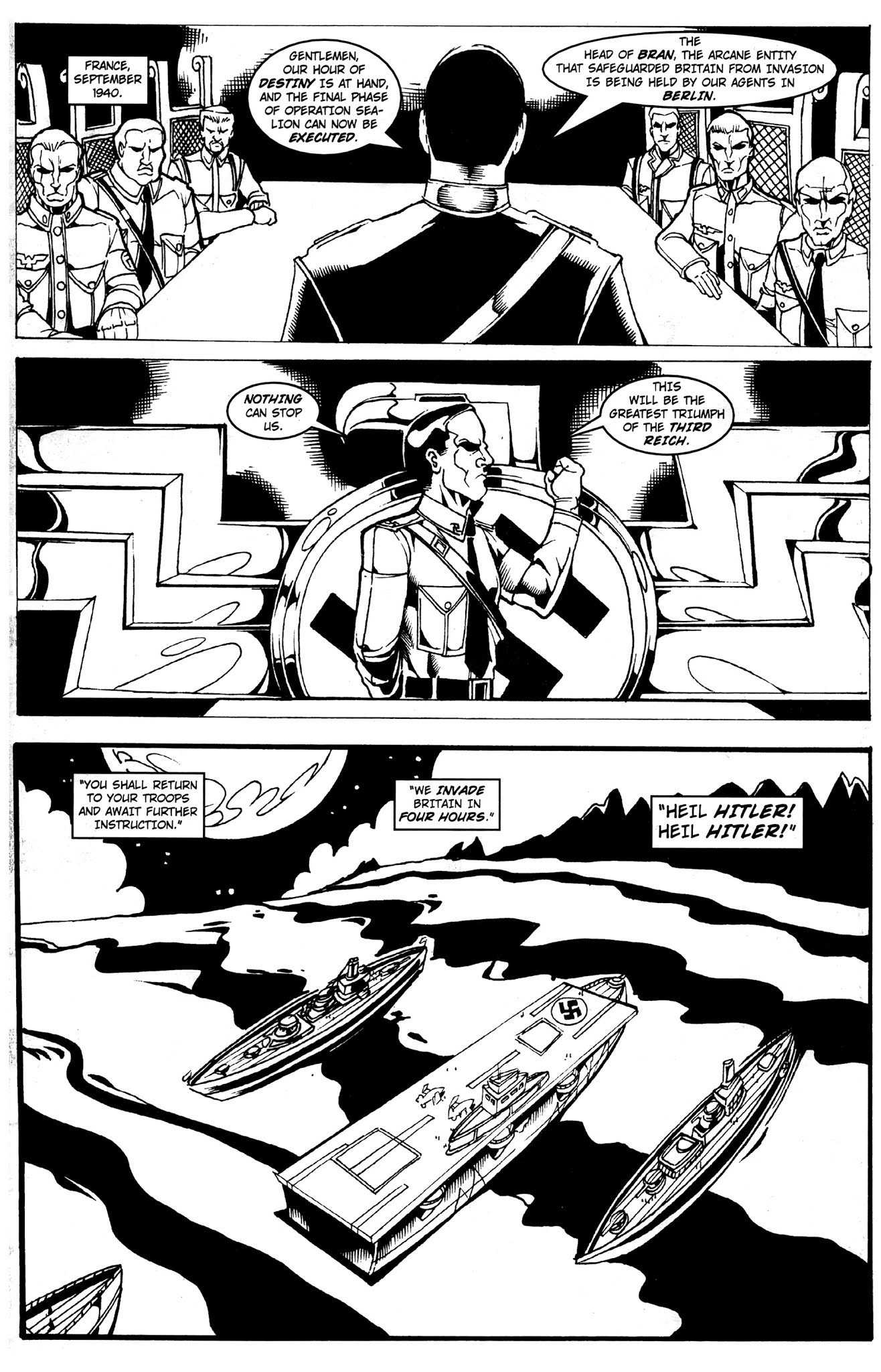 Read online Warrior Nun Brigantia comic -  Issue #3 - 3