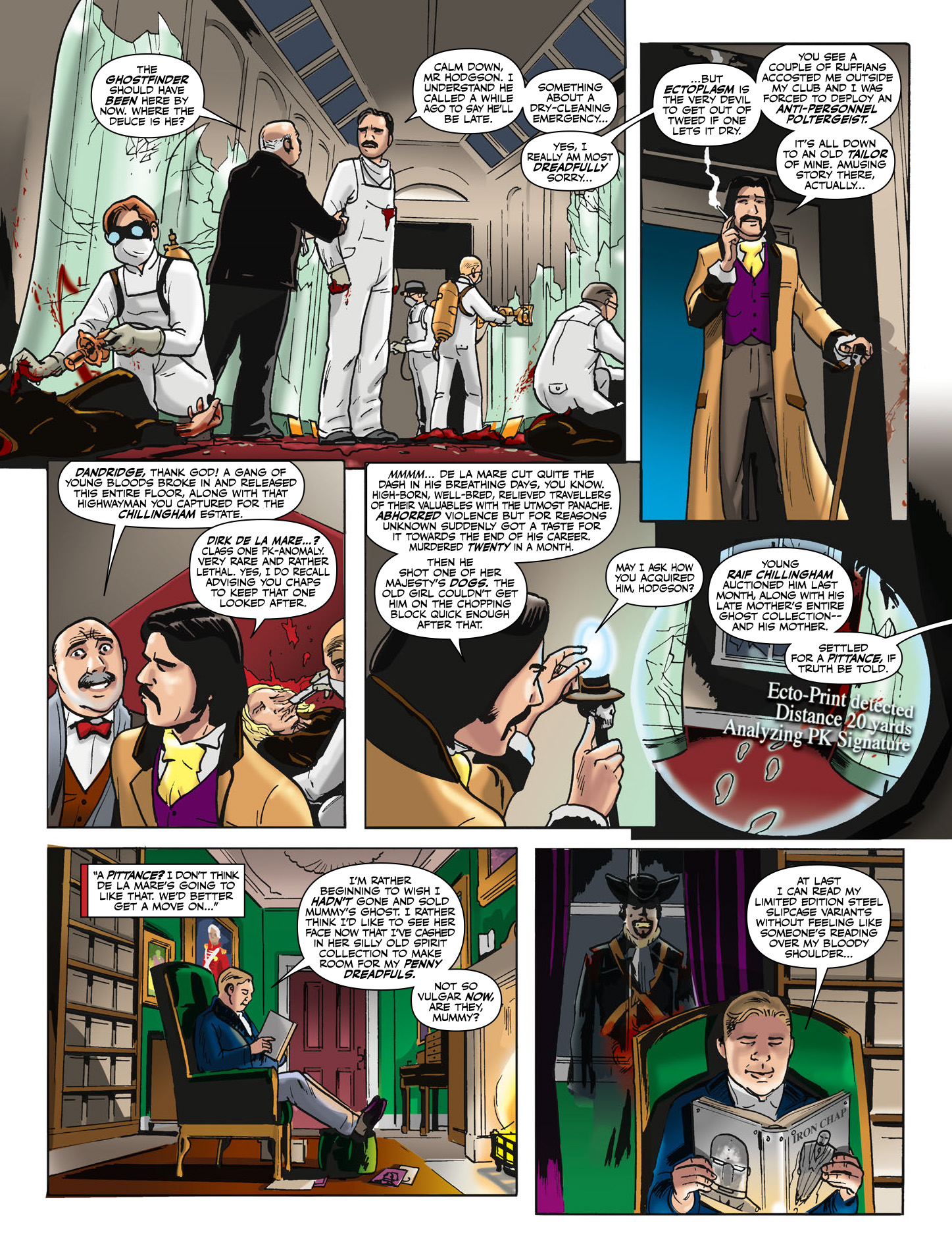 Read online Dandridge: Return of the Chap comic -  Issue # TPB - 6