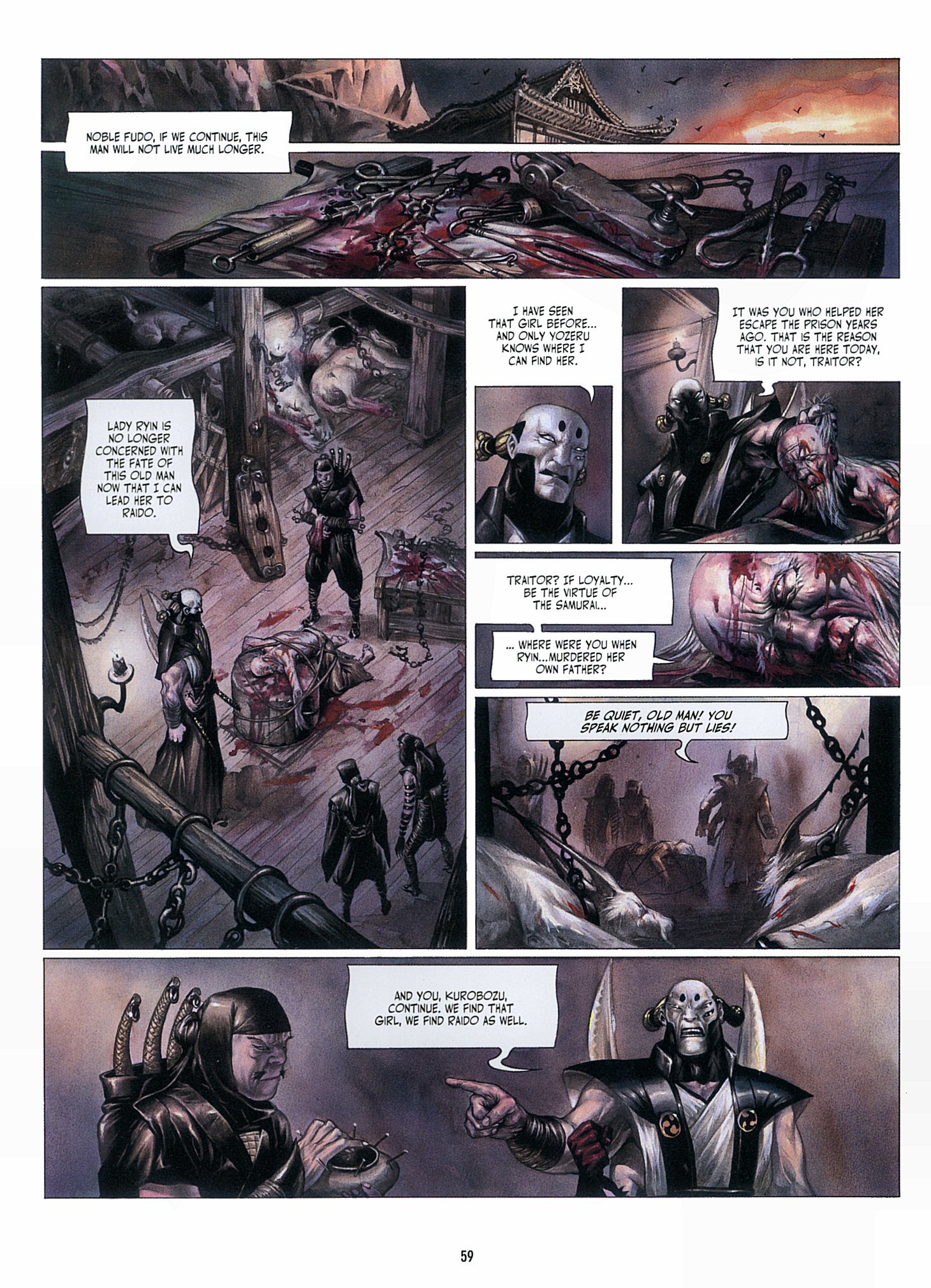 Read online Legend of the Scarlet Blades comic -  Issue # TPB - 60