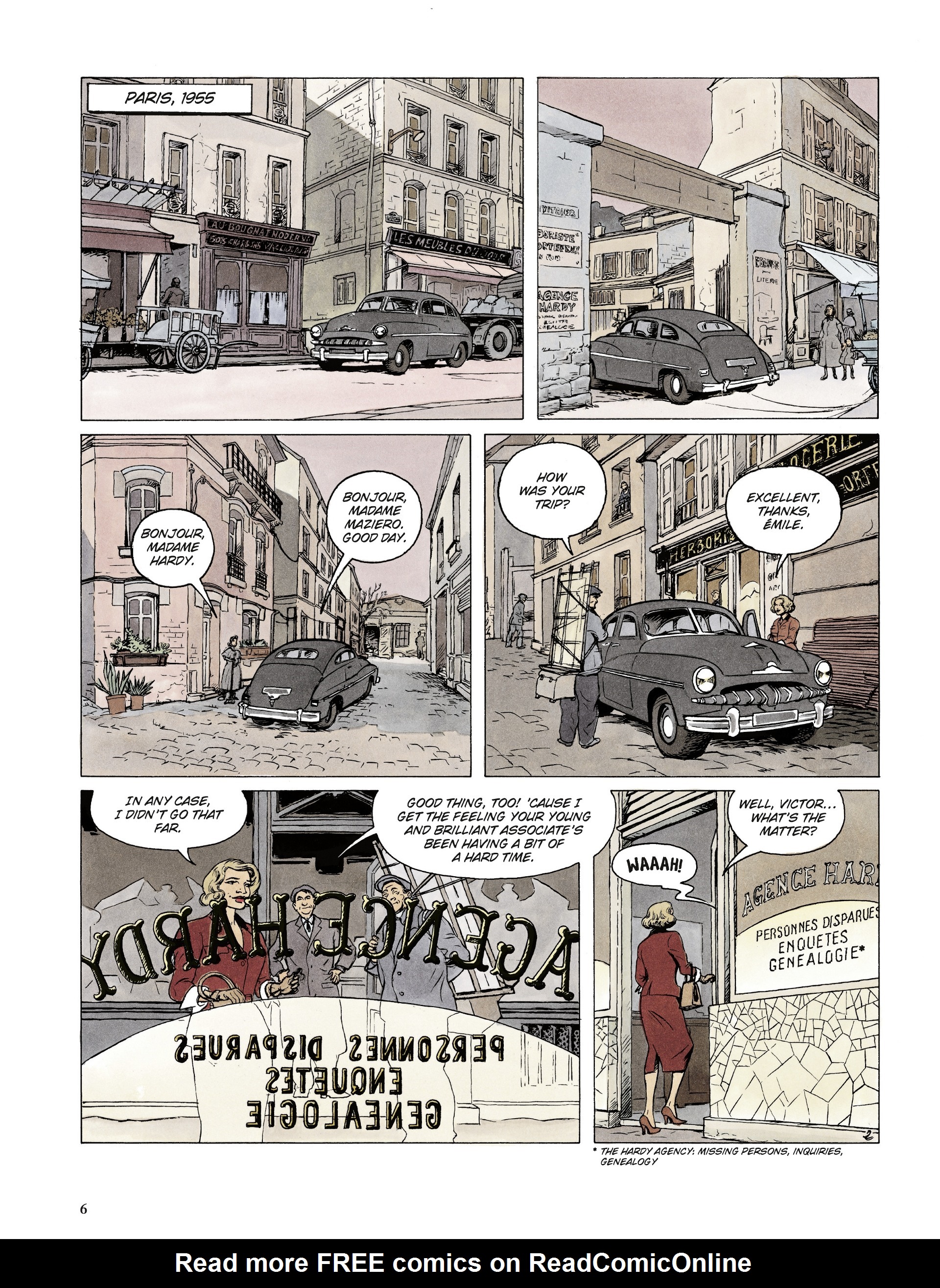 Read online The Hardy Agency comic -  Issue #1 - 7