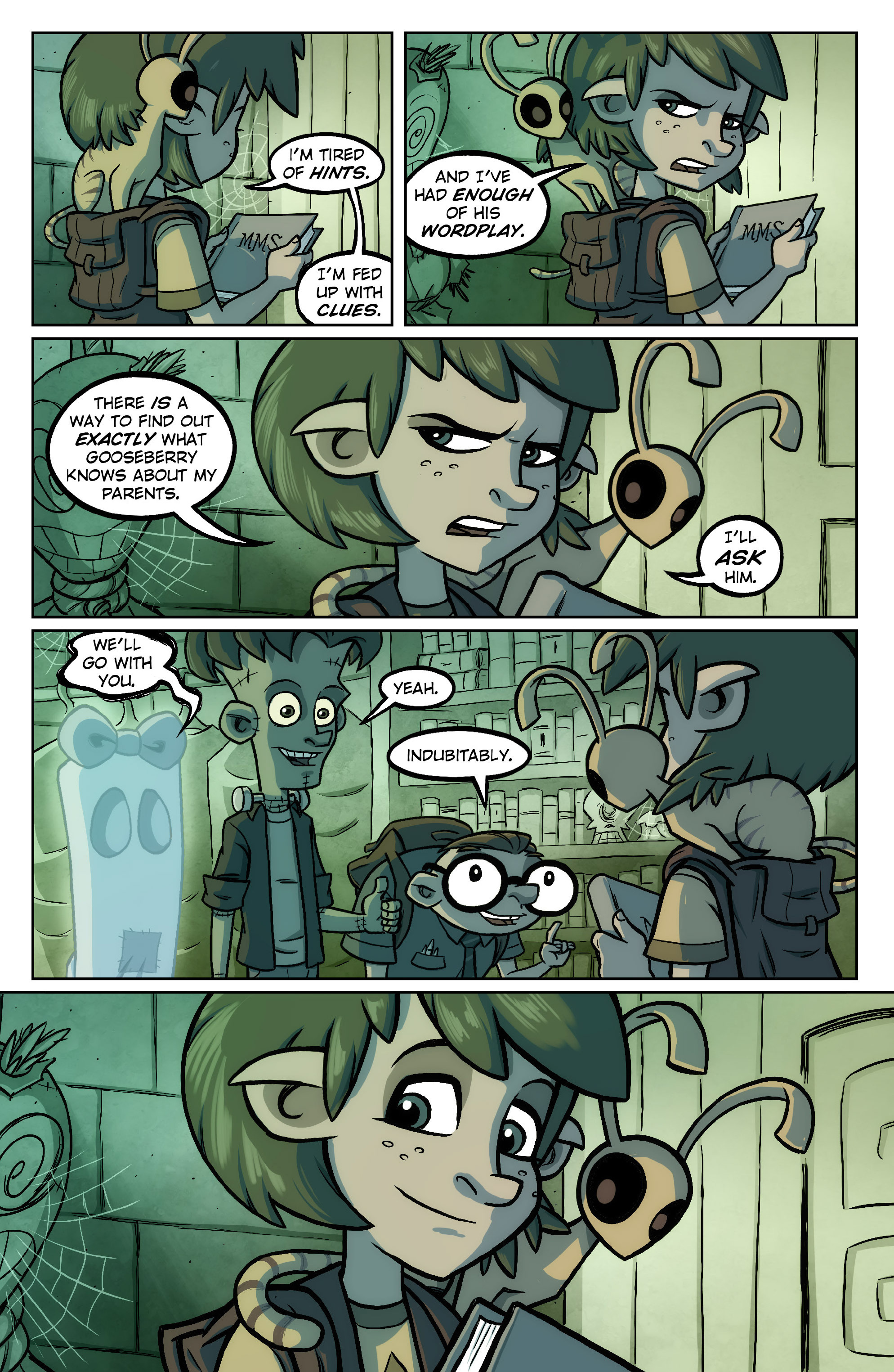 Read online Oddly Normal (2014) comic -  Issue #13 - 21