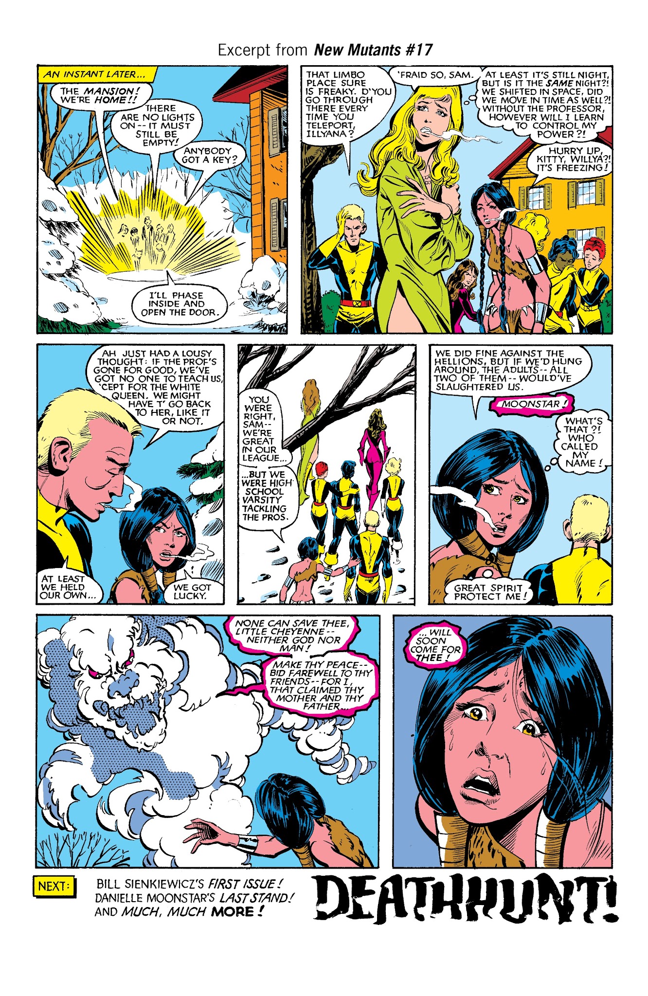 Read online The New Mutants: Demon Bear comic -  Issue # TPB - 12