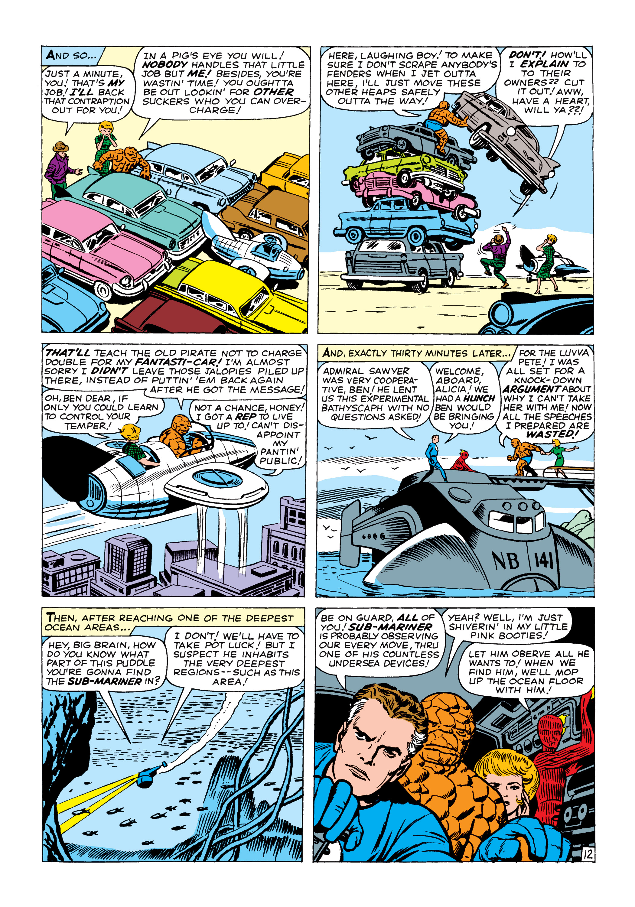 Read online Marvel Masterworks: The Fantastic Four comic -  Issue # TPB 2 (Part 1) - 89