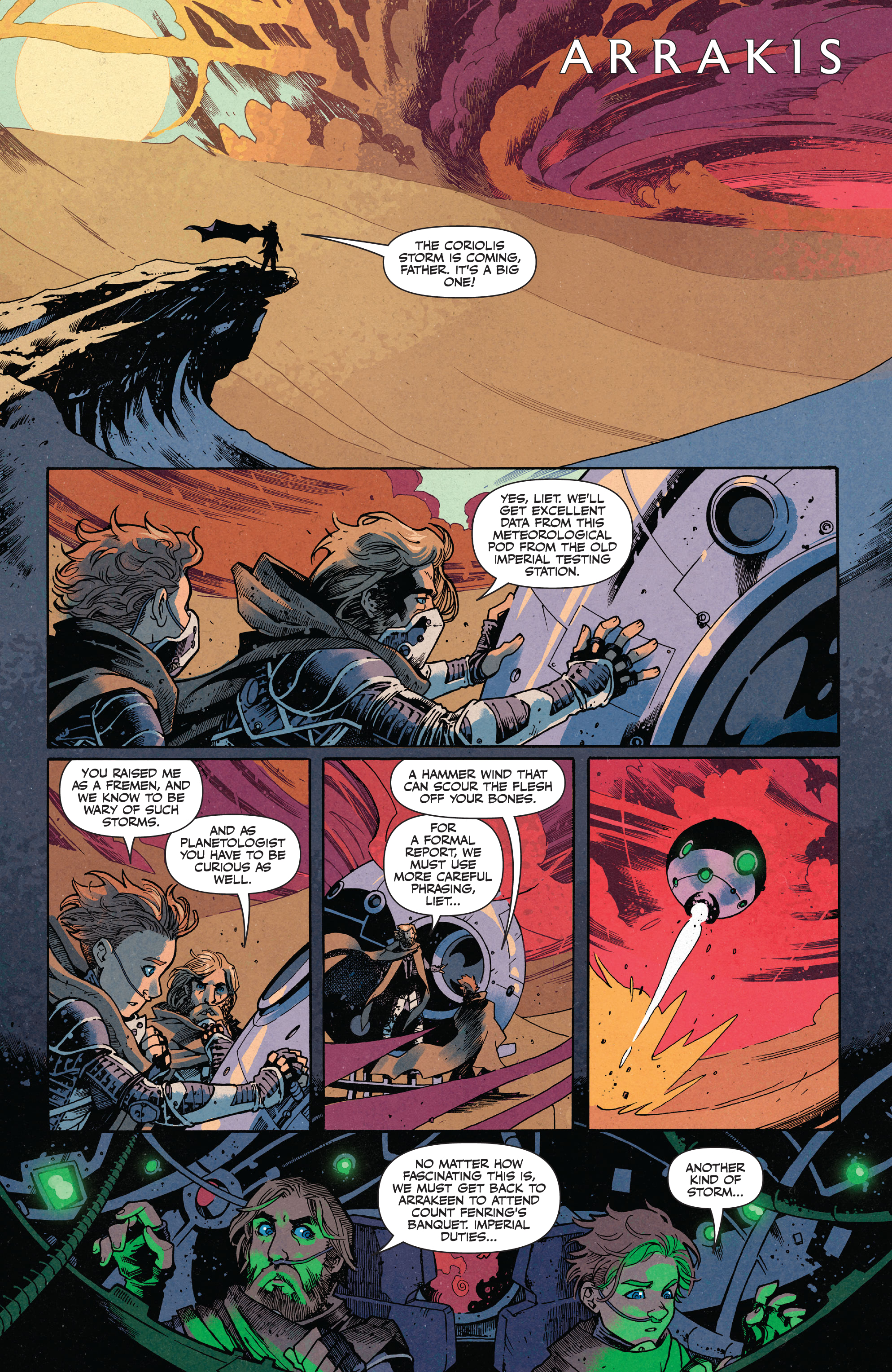 Read online Dune: House Harkonnen comic -  Issue #1 - 7
