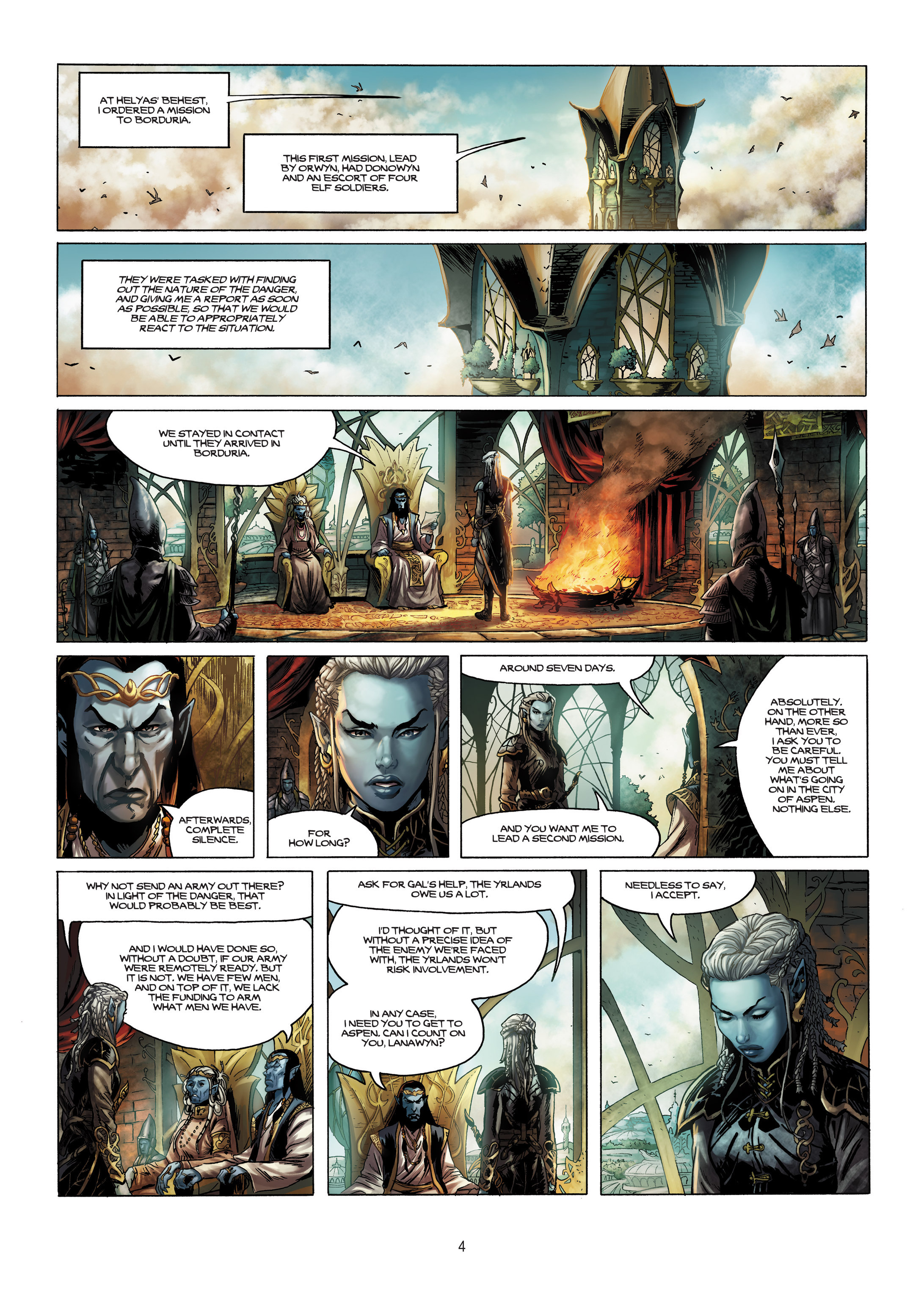 Read online Elves comic -  Issue #6 - 4