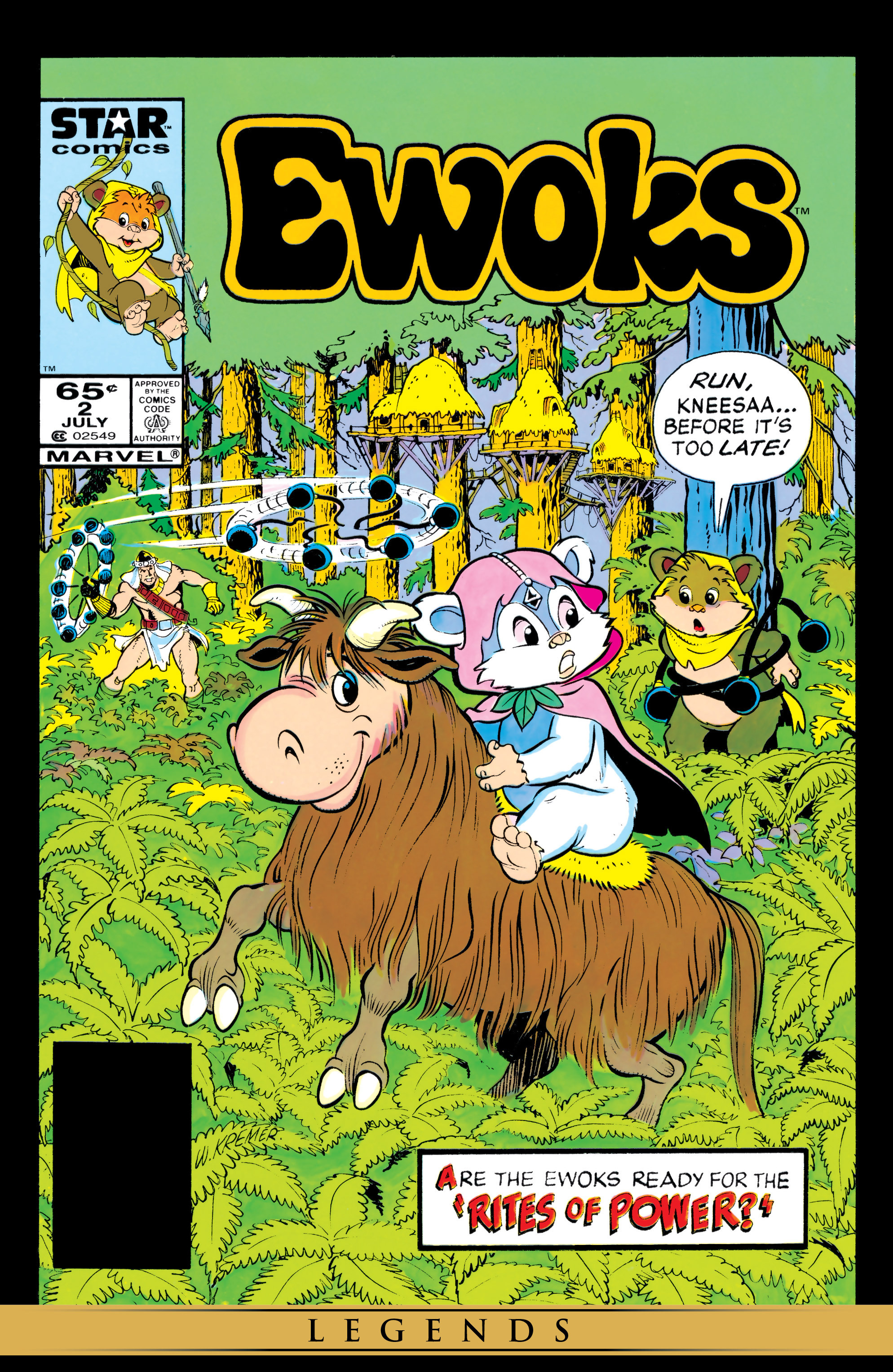 Read online Ewoks comic -  Issue #2 - 1