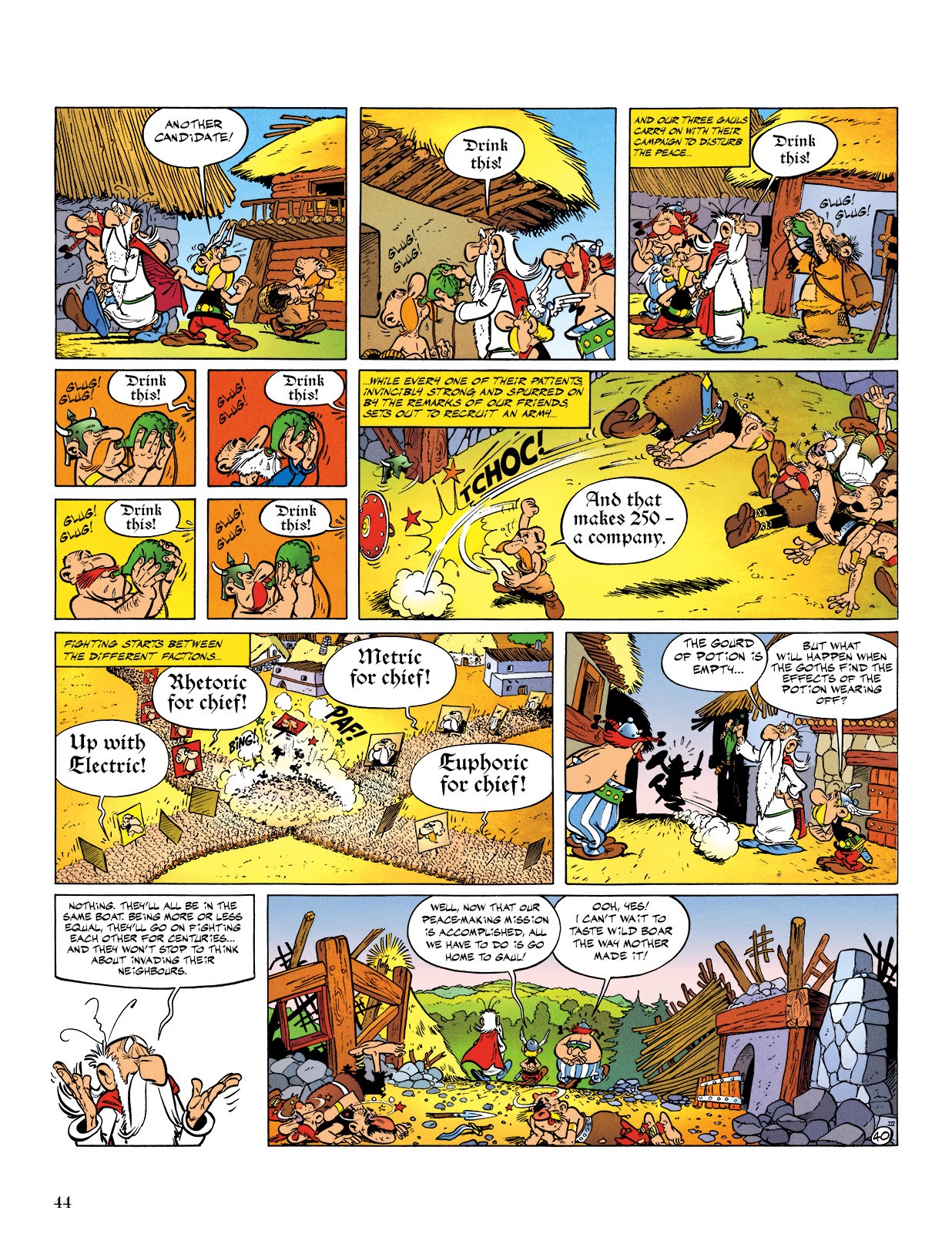 Read online Asterix comic -  Issue #3 - 45