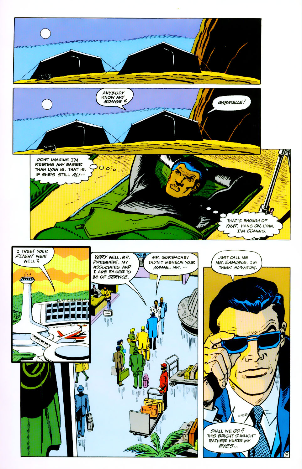 Read online The Outsiders (1985) comic -  Issue #10 - 11