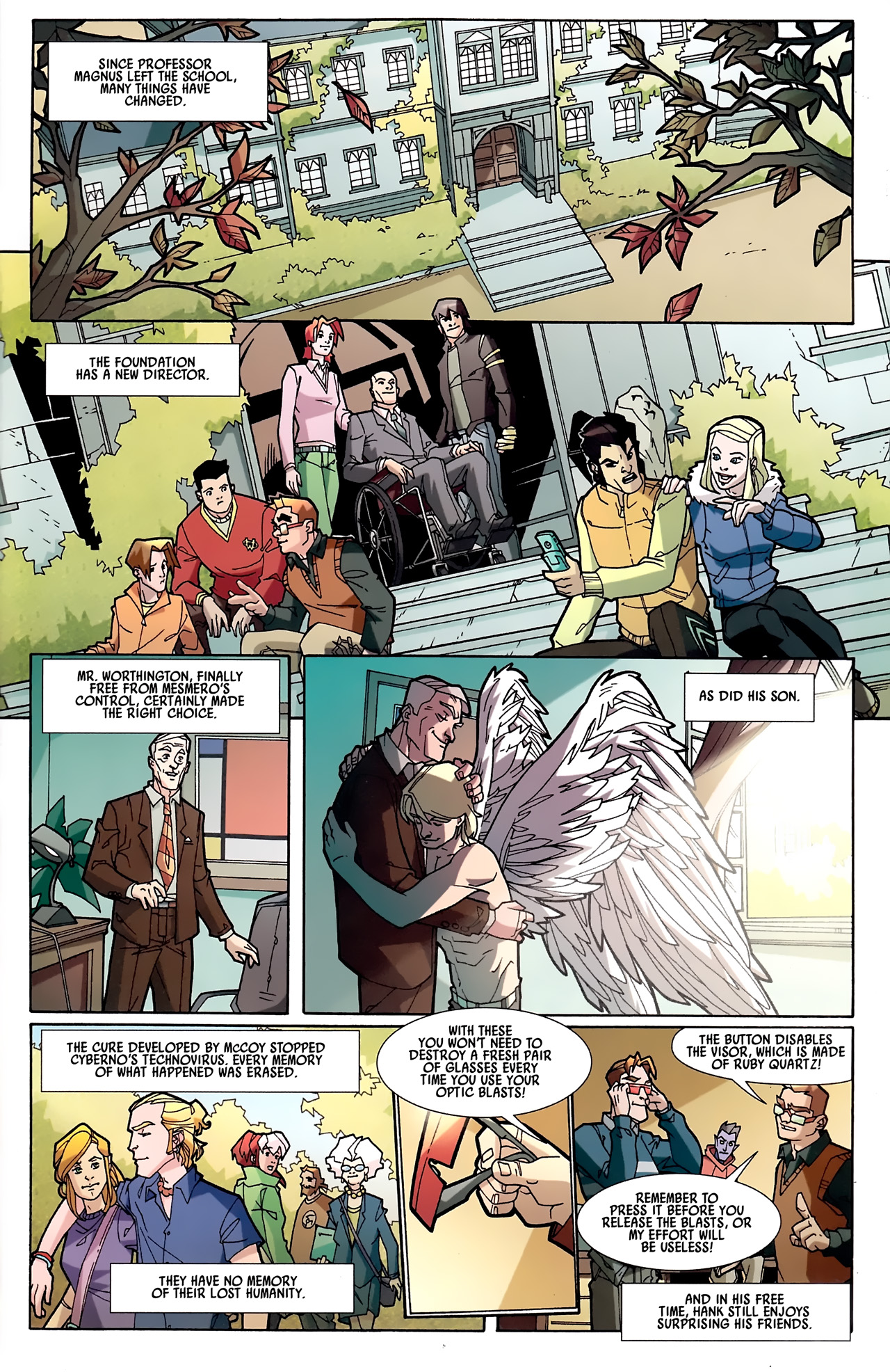 Read online X-Campus comic -  Issue #4 - 48