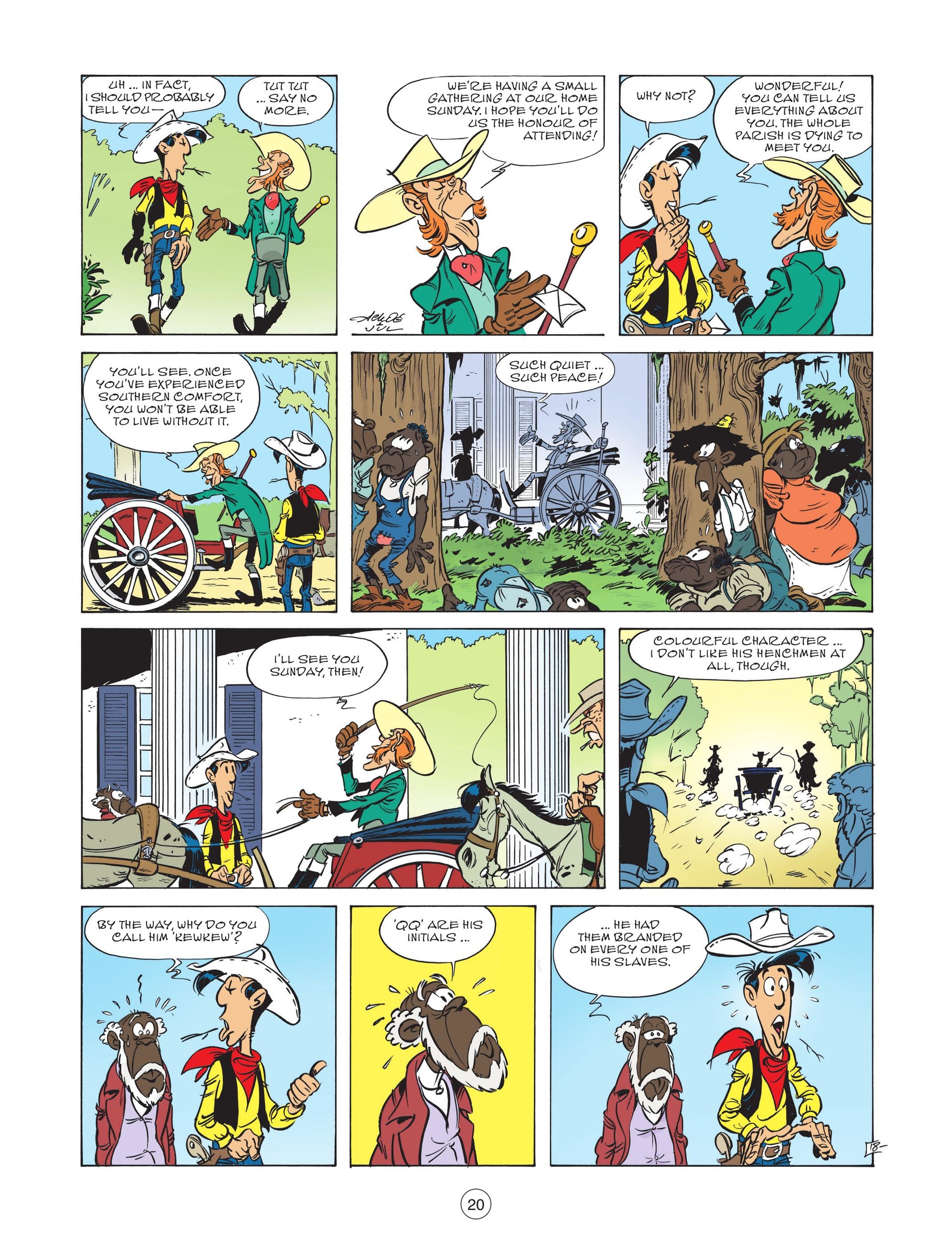 Read online A Lucky Luke Adventure comic -  Issue #77 - 22